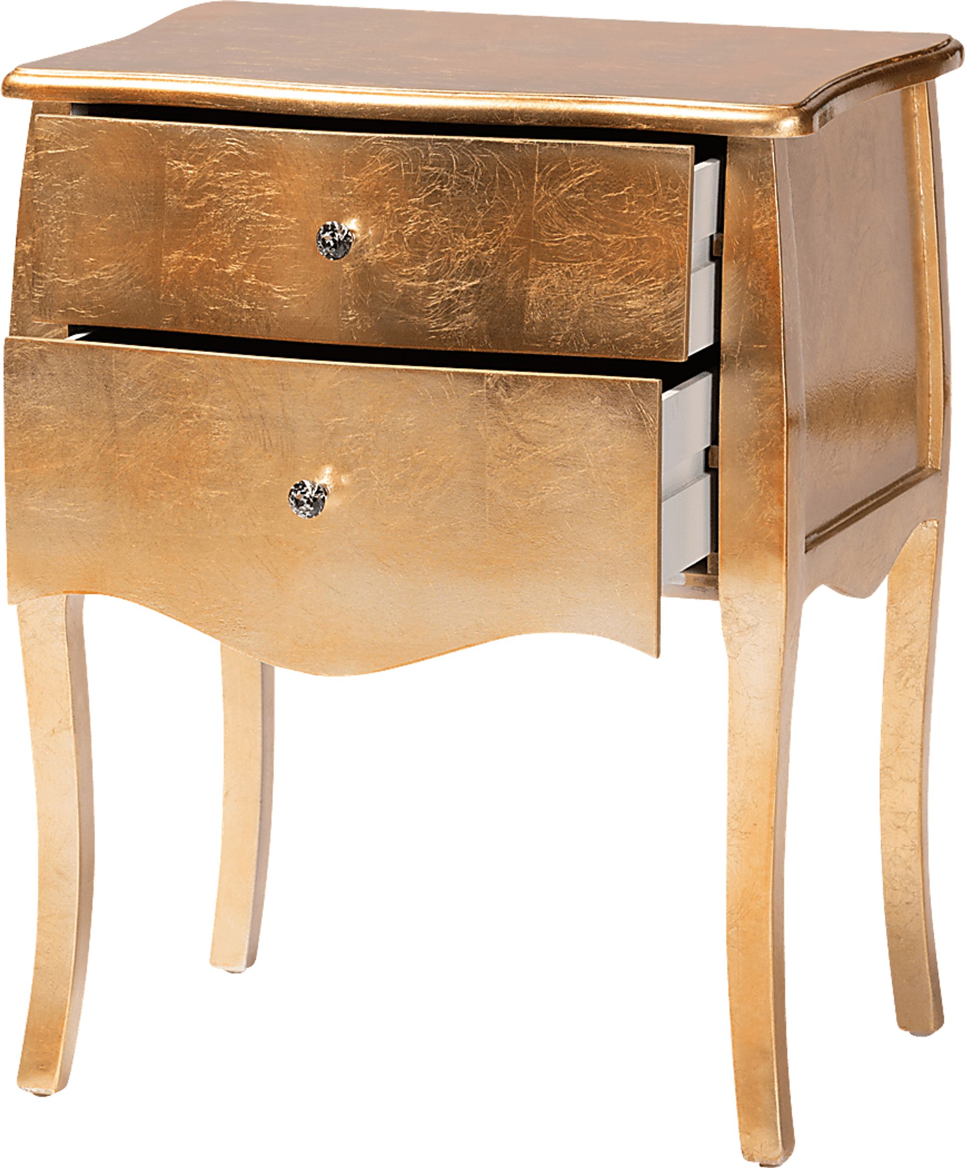 Brinkhoff II Gold Nightstand - Image 4