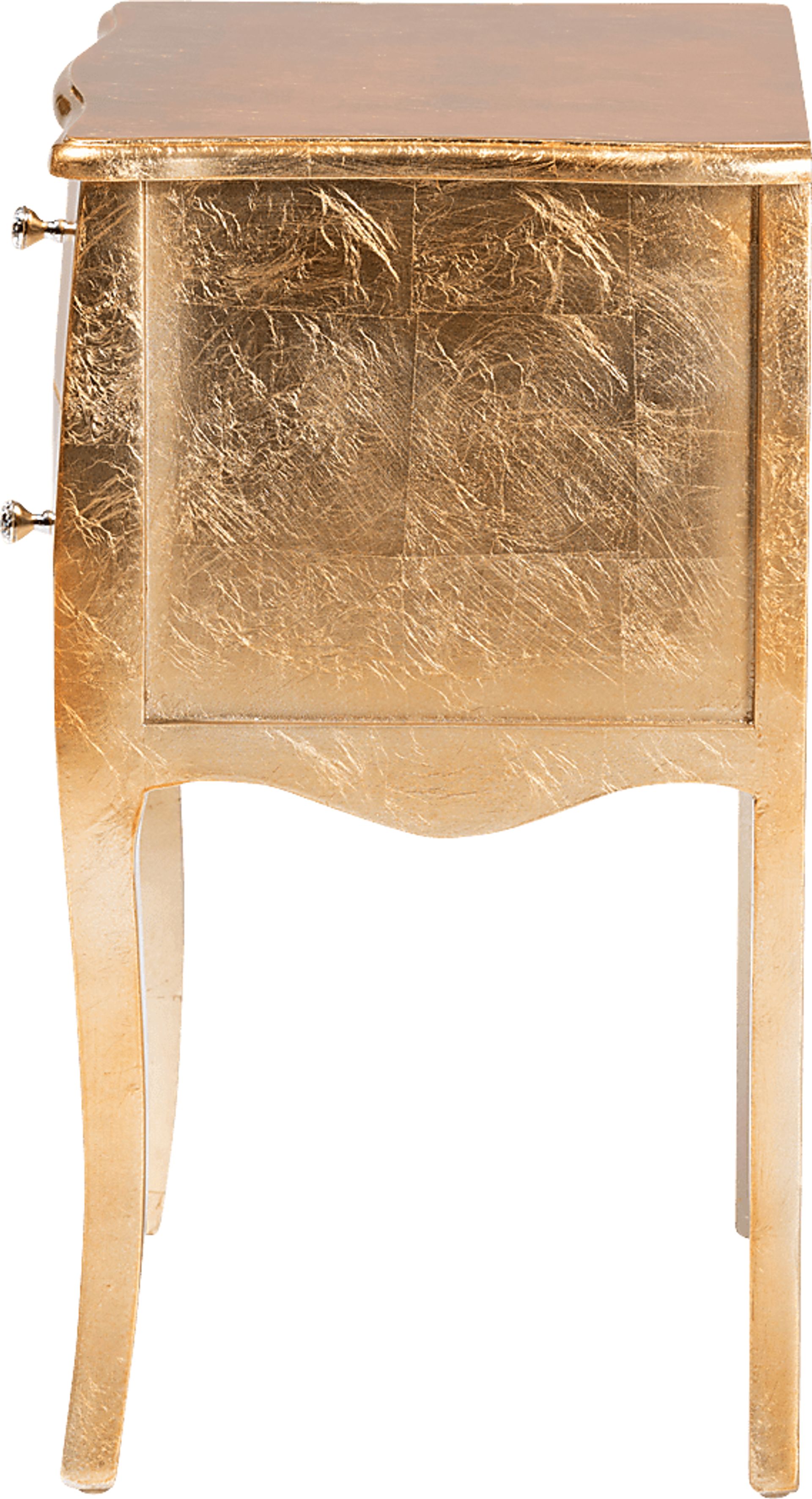 Brinkhoff II Gold Nightstand - Image 5