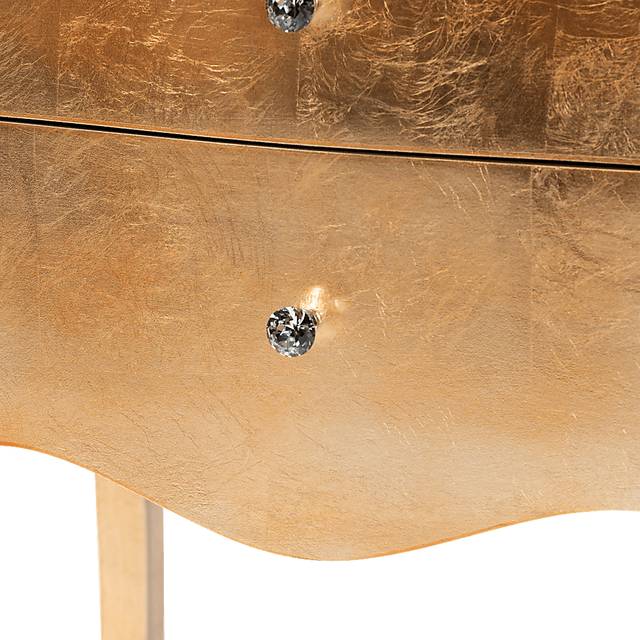 Brinkhoff II Gold Nightstand - Thumbnail - Image 6