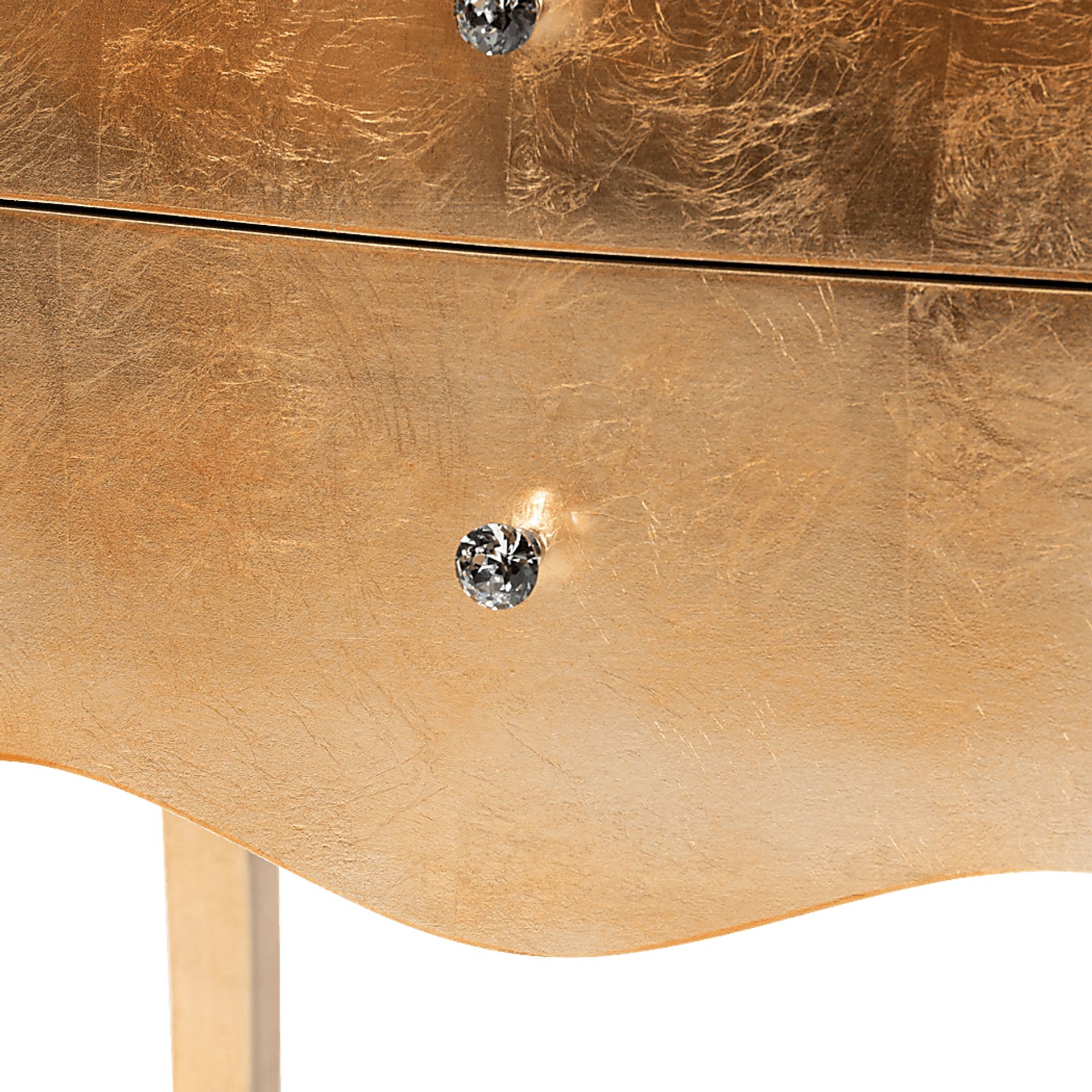 Brinkhoff II Gold Nightstand - Image 6