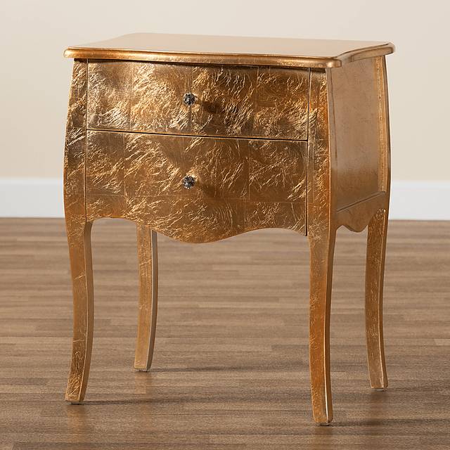 Brinkhoff II Gold Nightstand - Thumbnail - Image 8