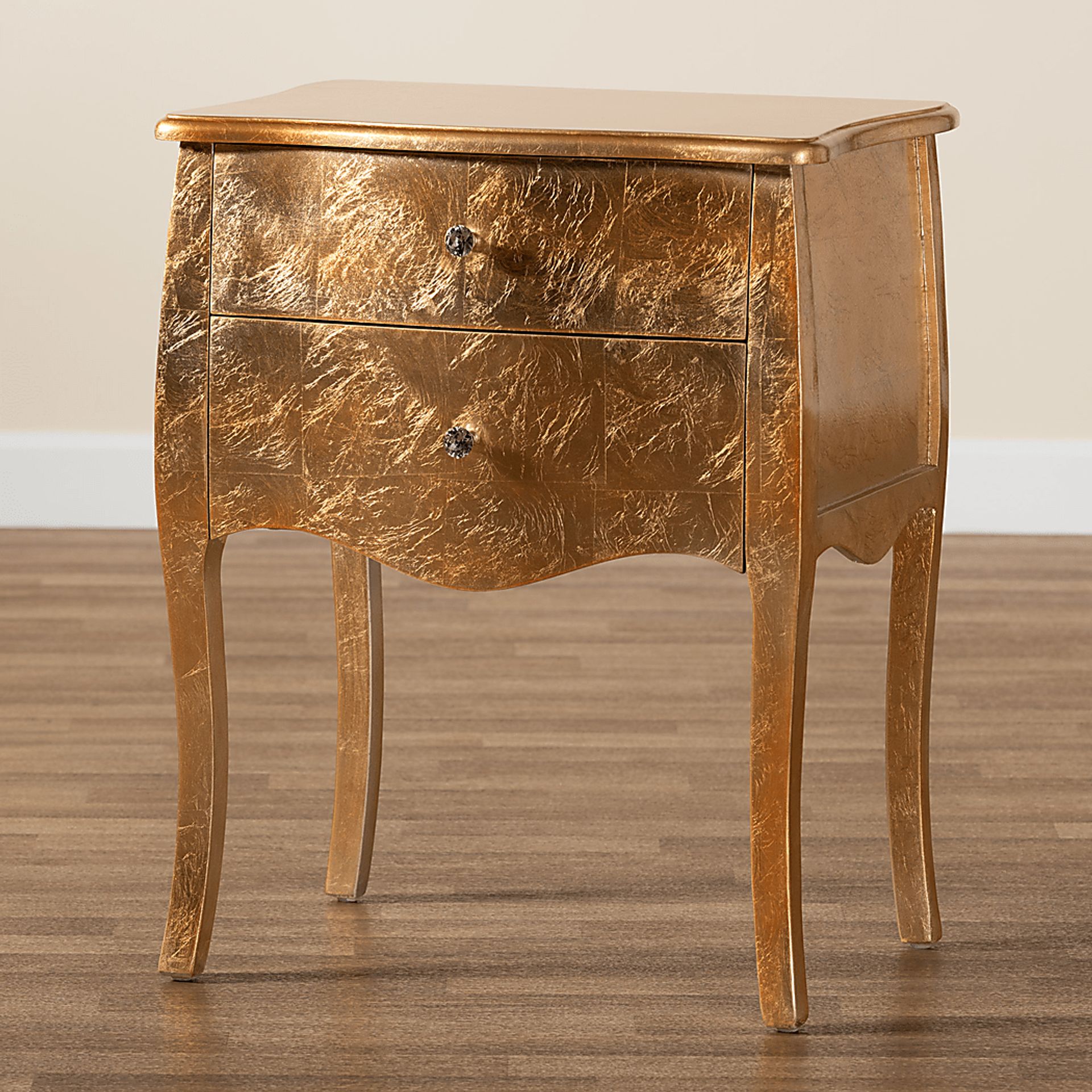 Brinkhoff II Gold Nightstand - Image 8