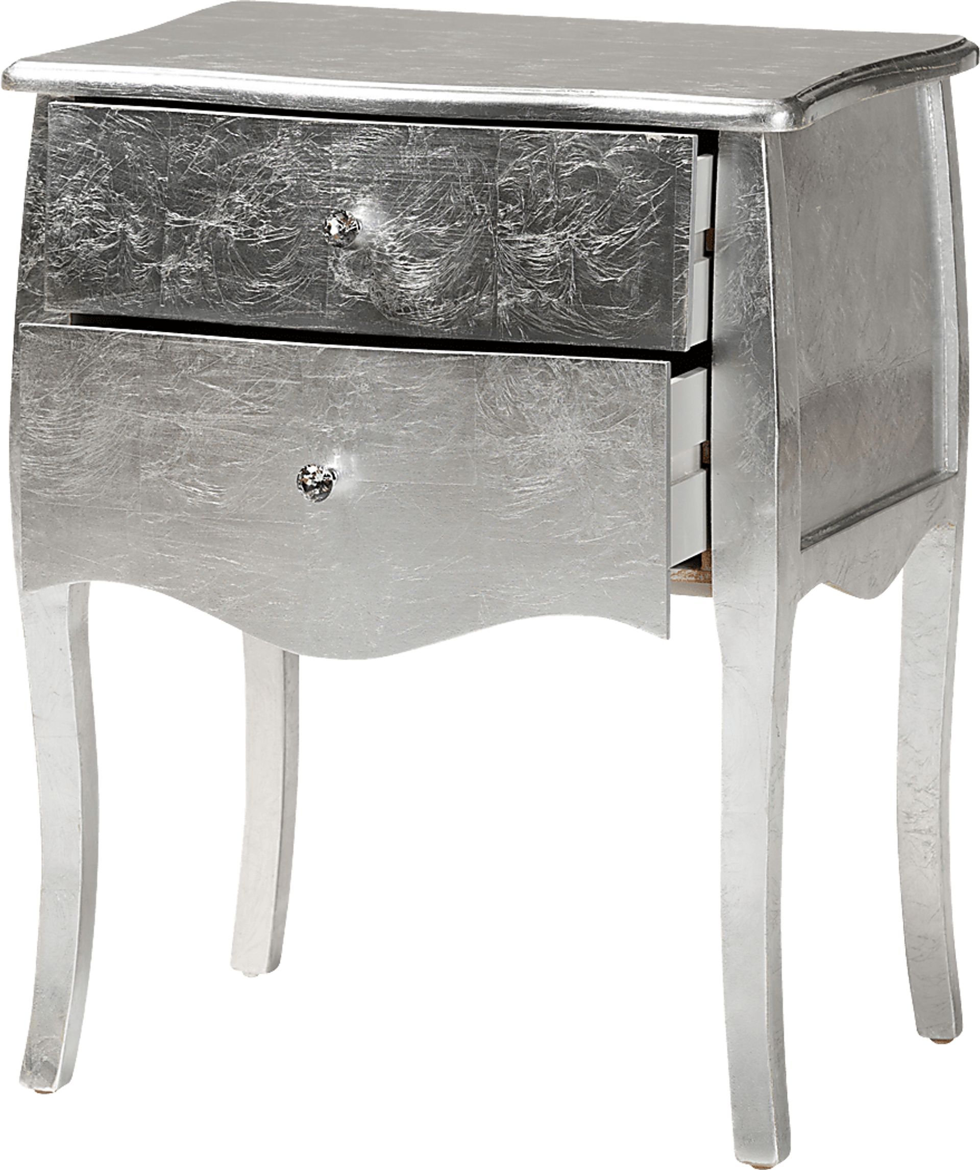 Brinkhoff II Silver Nightstand - Image 4