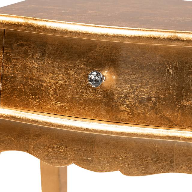 Brinkhoff III Gold Nightstand - Thumbnail - Image 6