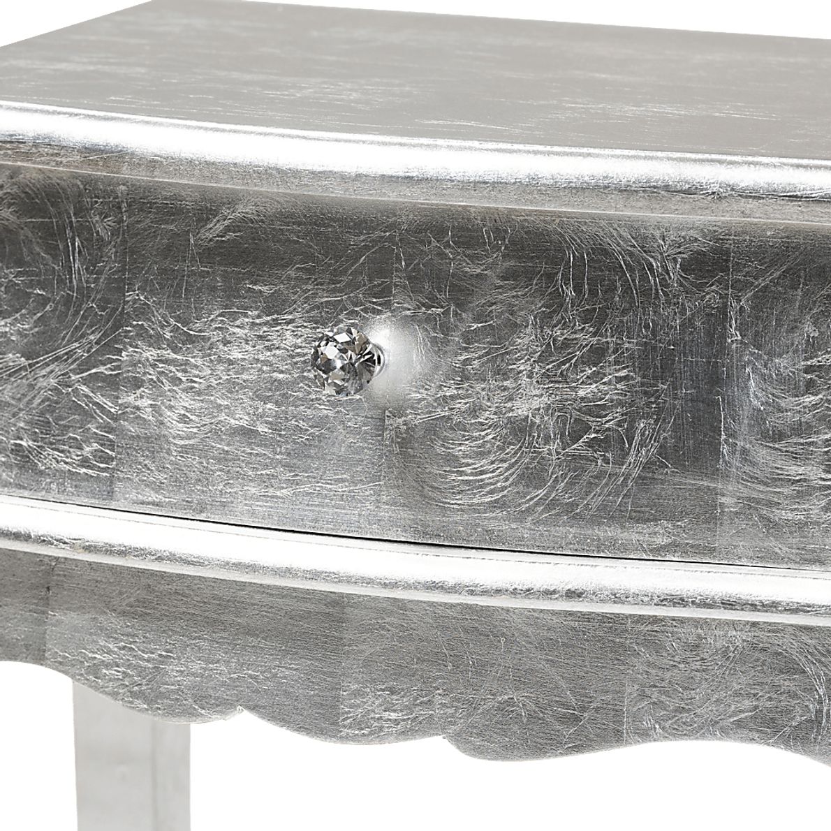 Brinkhoff III Silver Nightstand