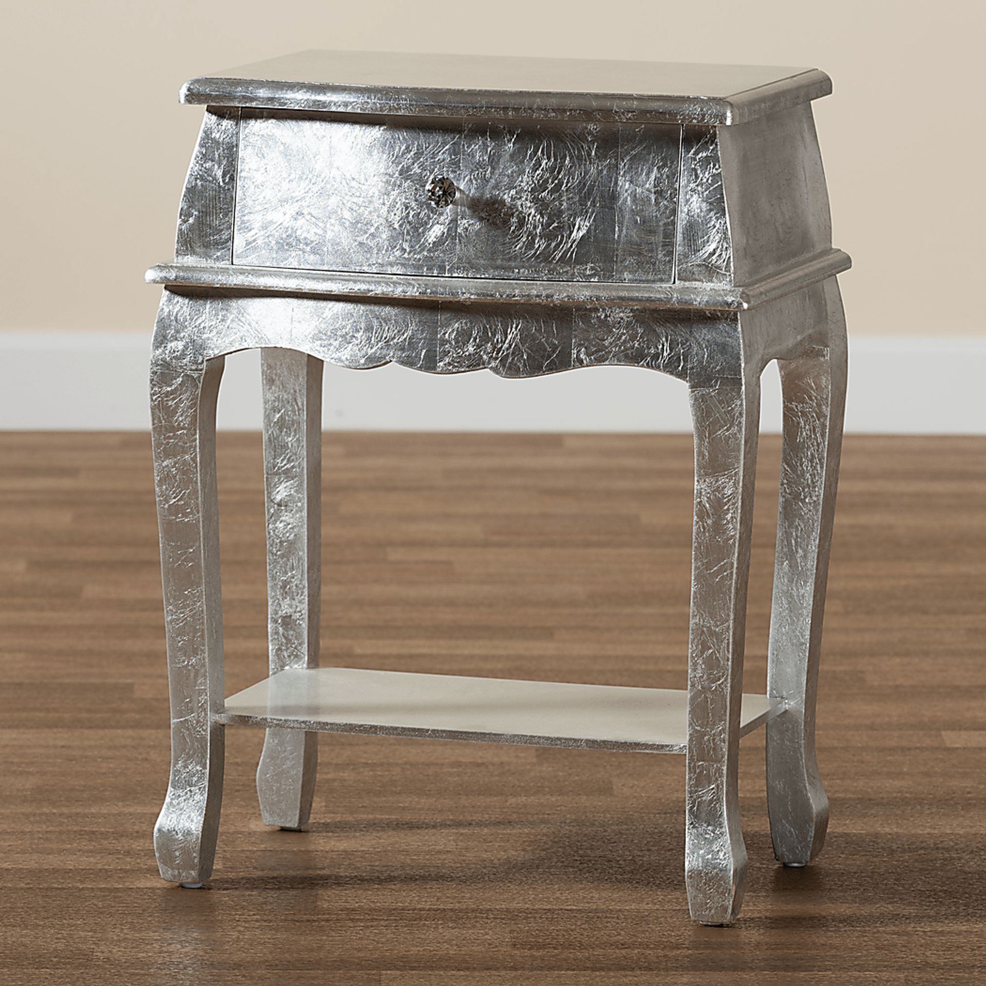 Brinkhoff III Silver Nightstand - Image 9