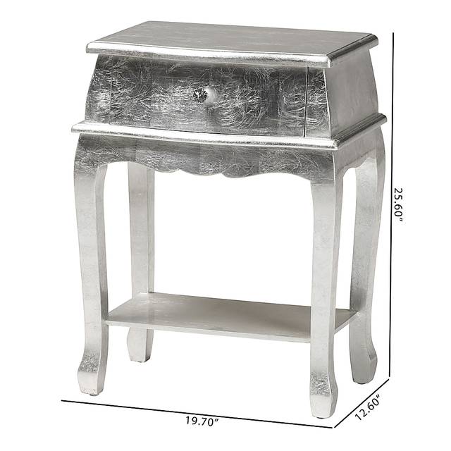 Brinkhoff III Silver Nightstand - Thumbnail - Image 10