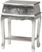 Brinkhoff III Silver Nightstand