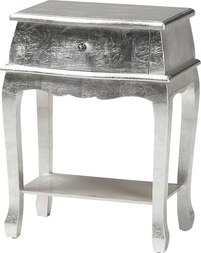 Brinkhoff III Silver Nightstand - Thumbnail - Image 1