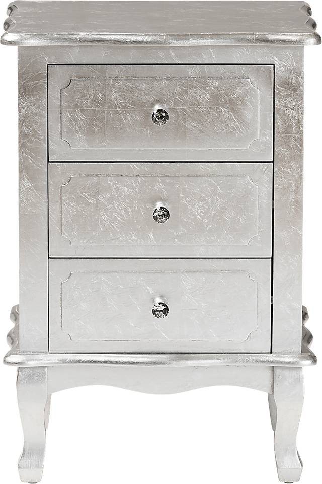 Brinkhoff IV Silver Nightstand - Thumbnail - Image 3