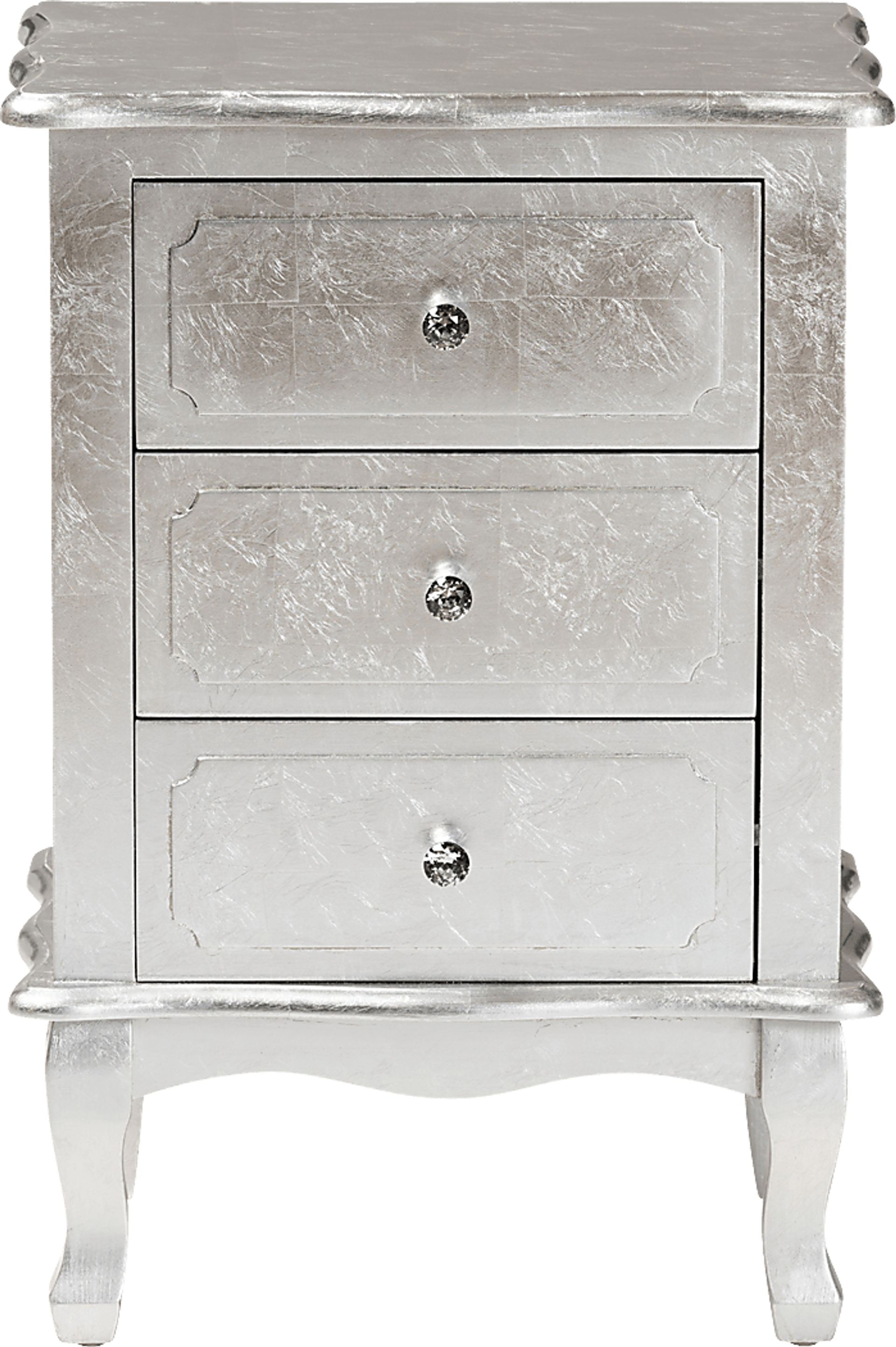 Brinkhoff IV Silver Nightstand - Image 3