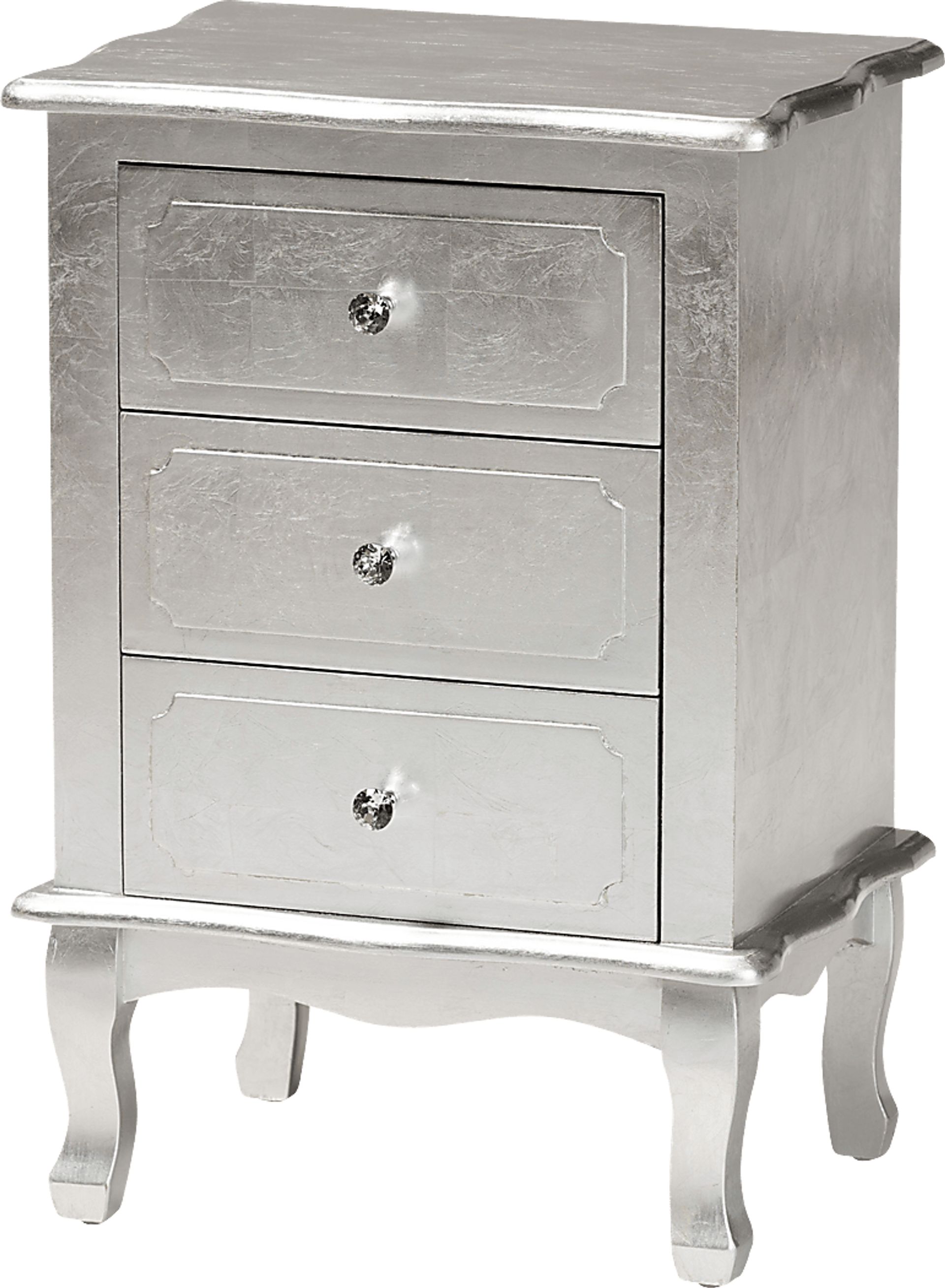 Brinkhoff IV Silver Nightstand - Image 1