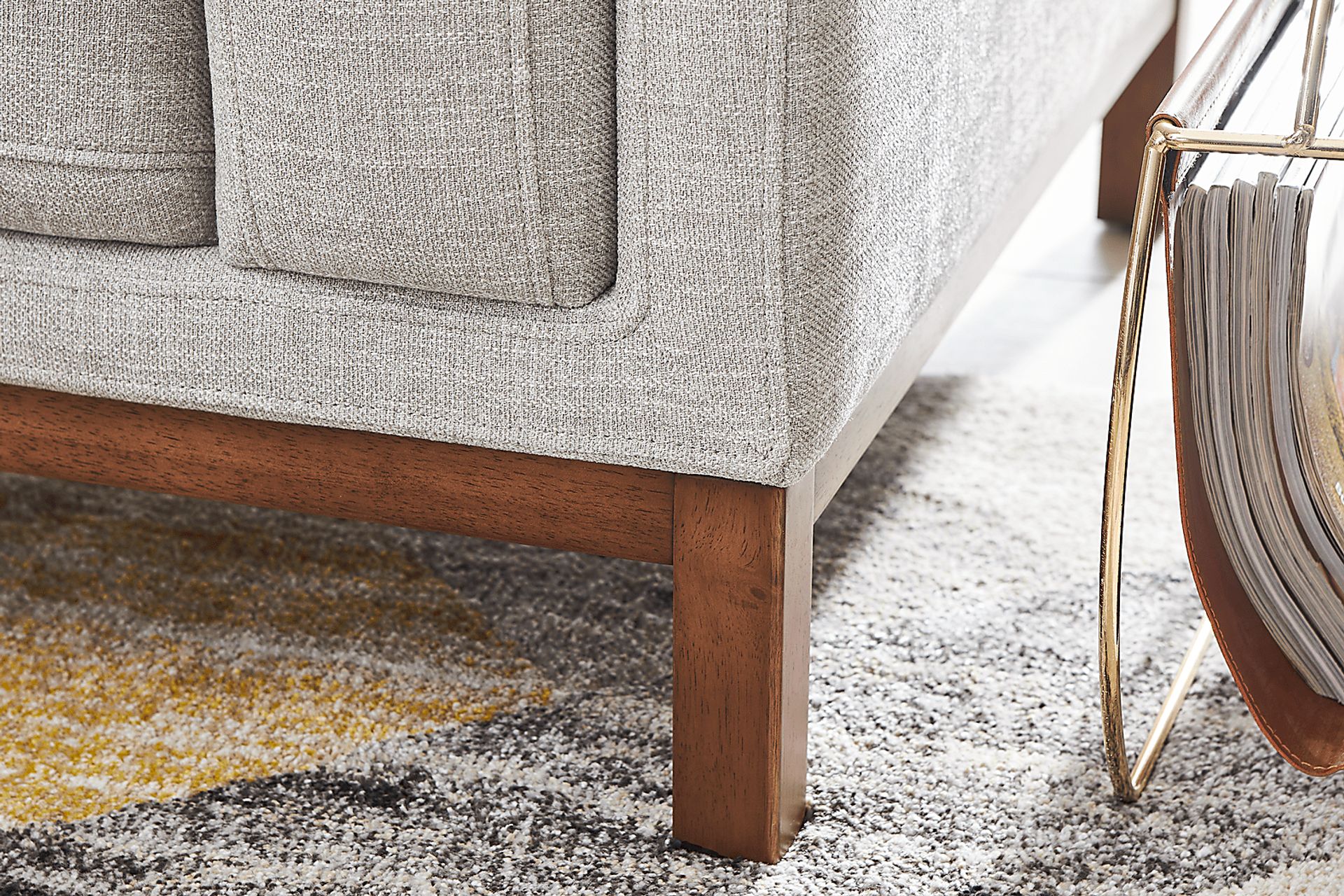 Brinkley Stone Loveseat - Image 4