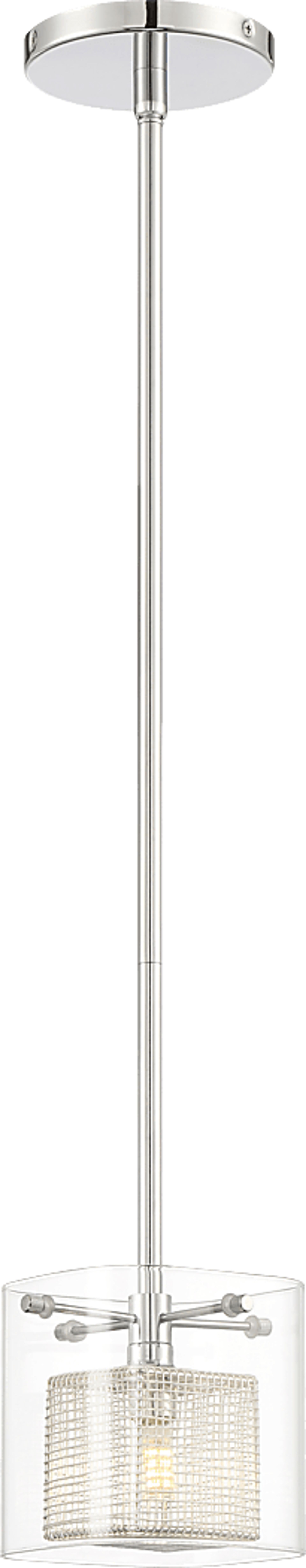 Brinkly Bay Chrome Pendant - Image 1