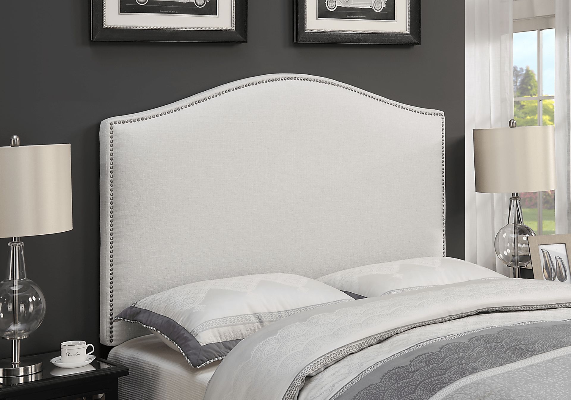 Brinkworth Cream Twin Headboard - Image 7