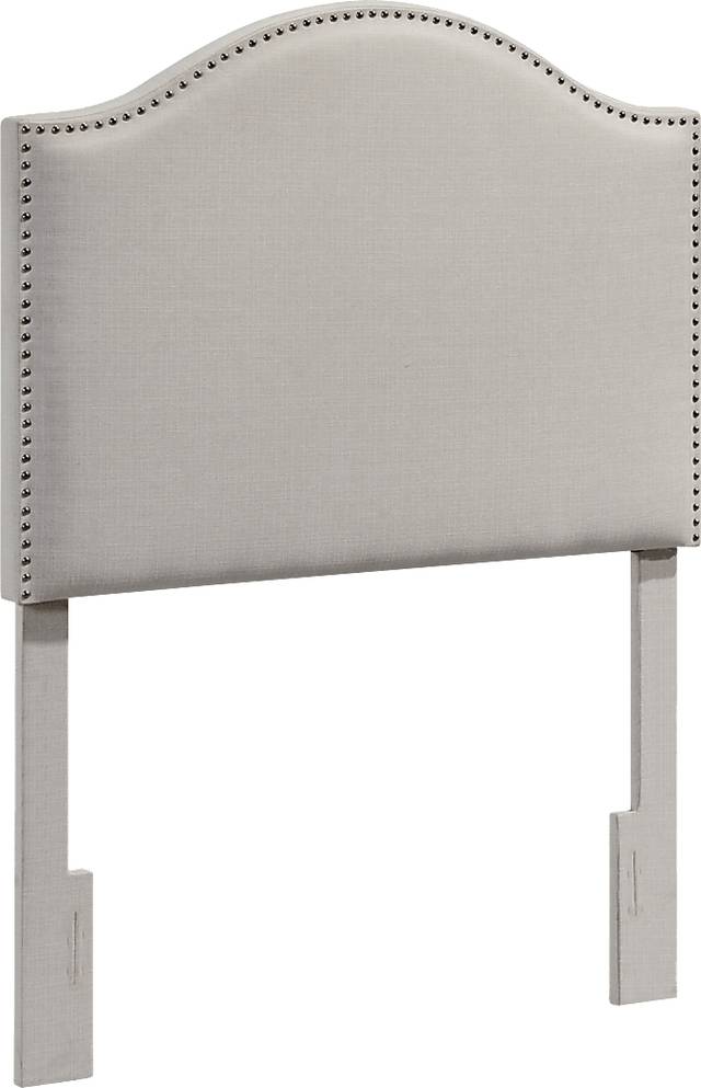 Brinkworth Cream Twin Headboard - Thumbnail - Image 1