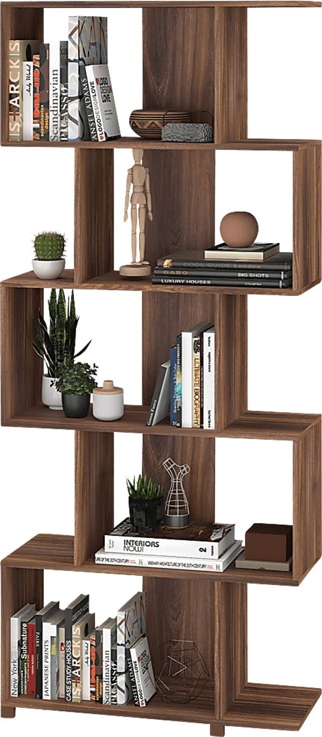 Brinlee Brown Bookcase - Thumbnail - Image 3