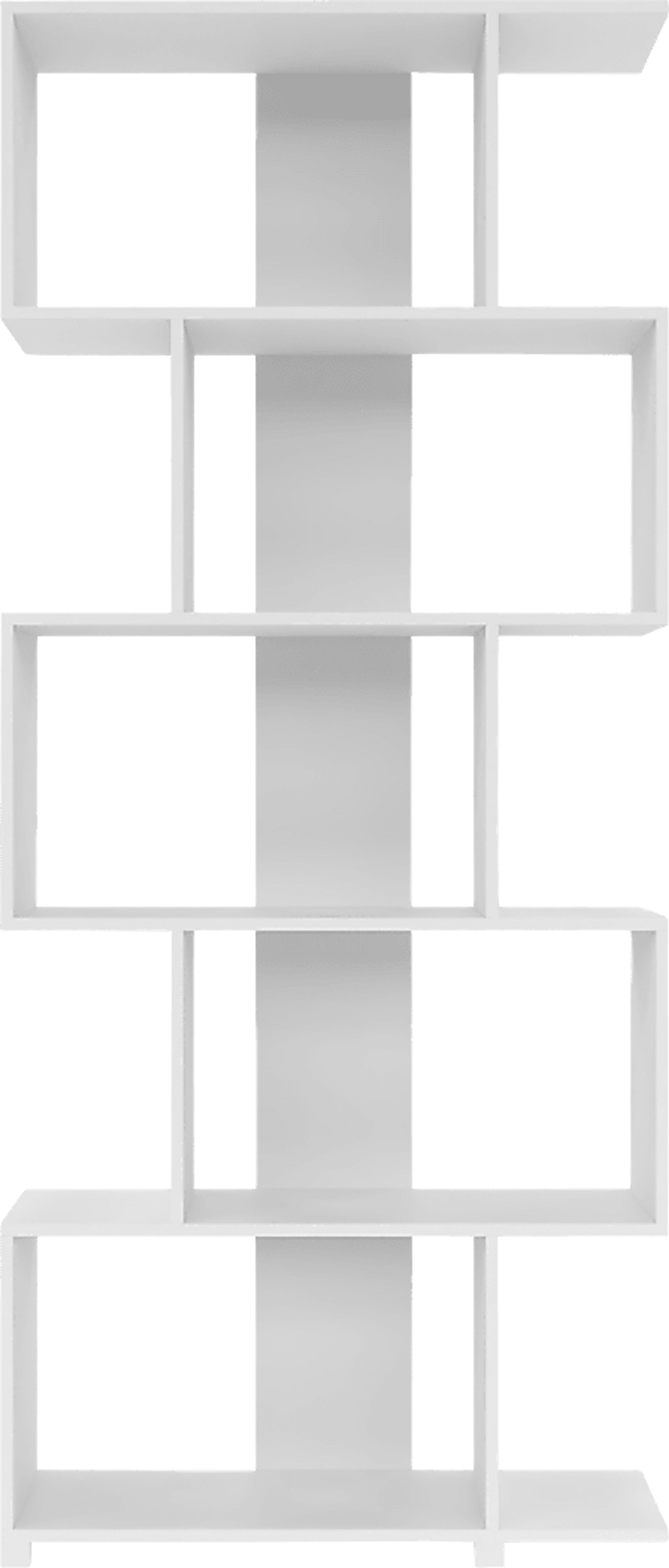 Brinlee White Bookcase - Image 4
