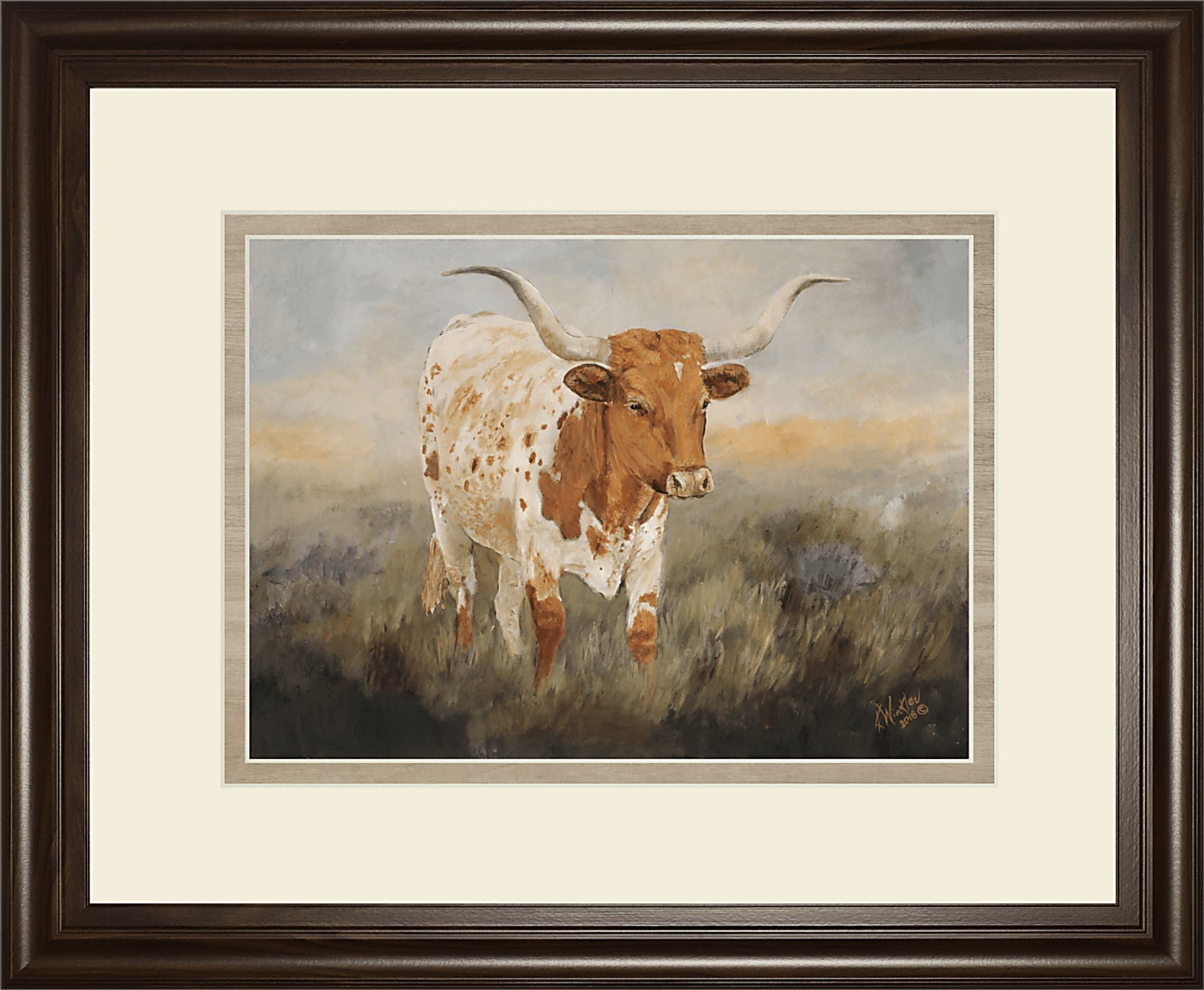 Briony Brown Framed Wall Art - Image 1