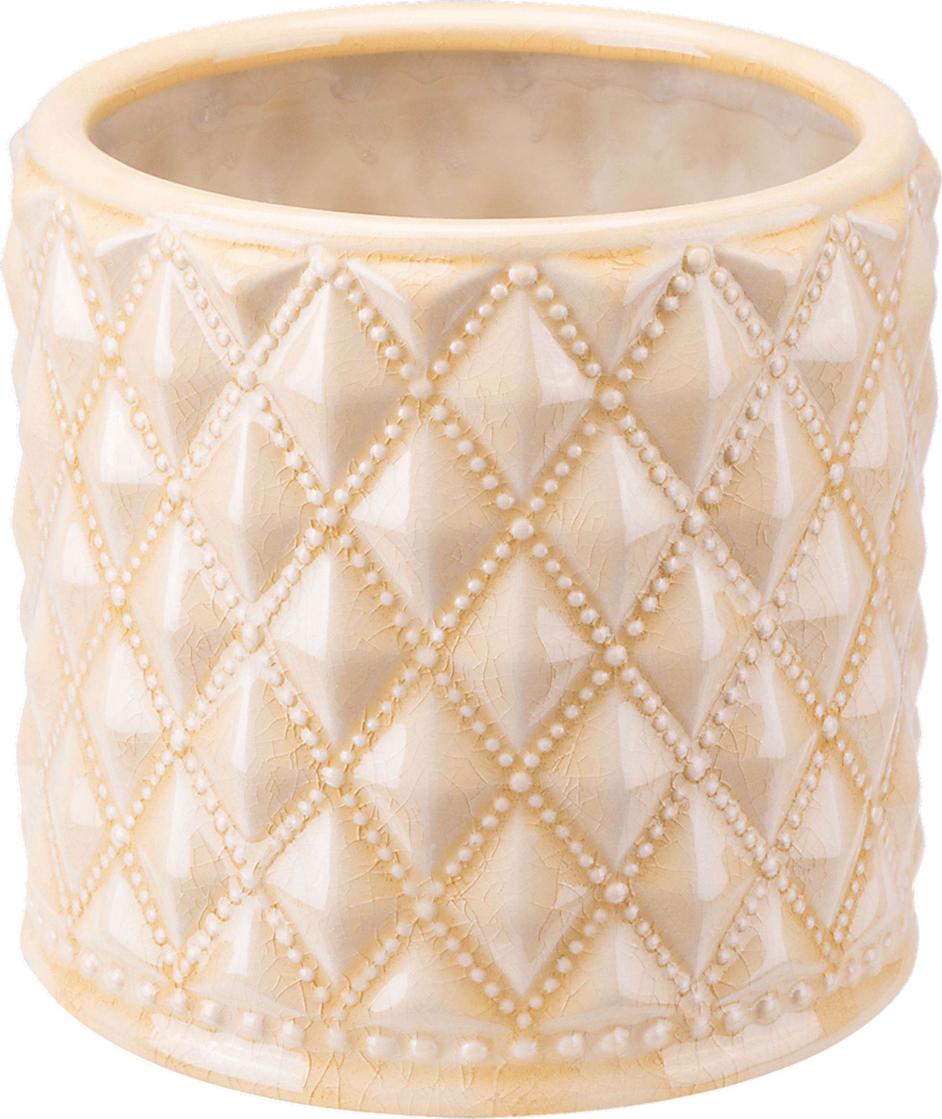 Briony Cream Large Outdoor Planter - Image 1