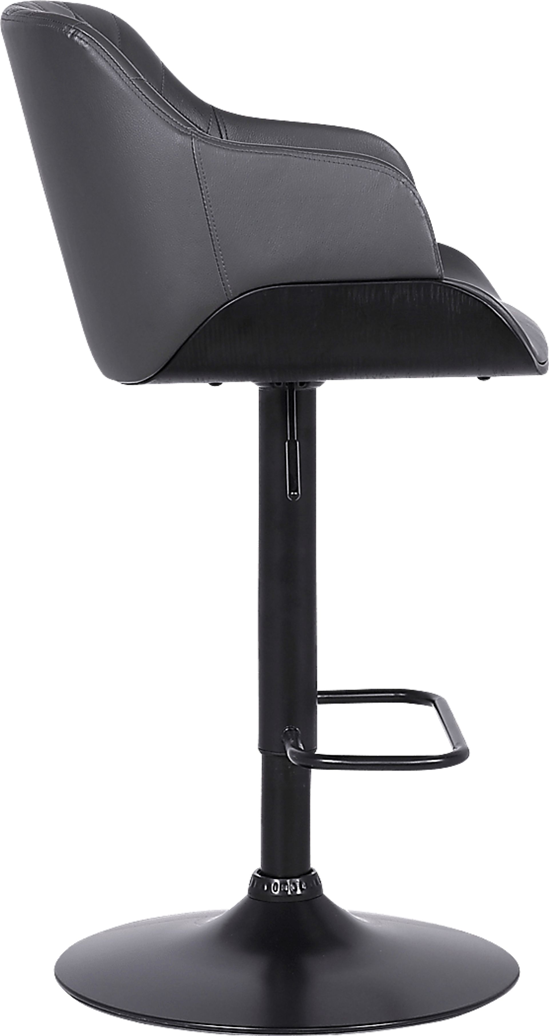 Brirey Gray Adjustable Barstool - Image 4