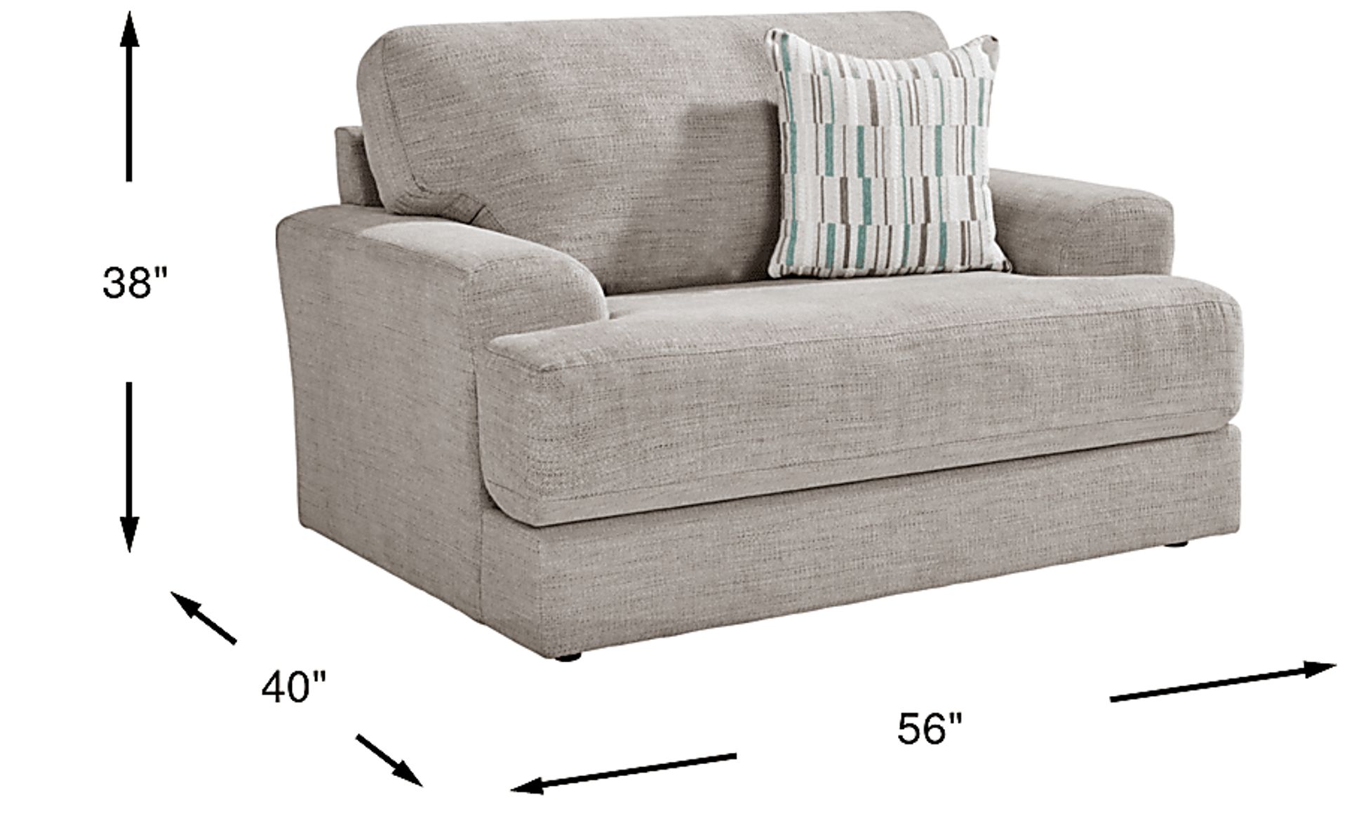 Dimension Image. Please refer to the Dimension Tab on this page for dimension details.