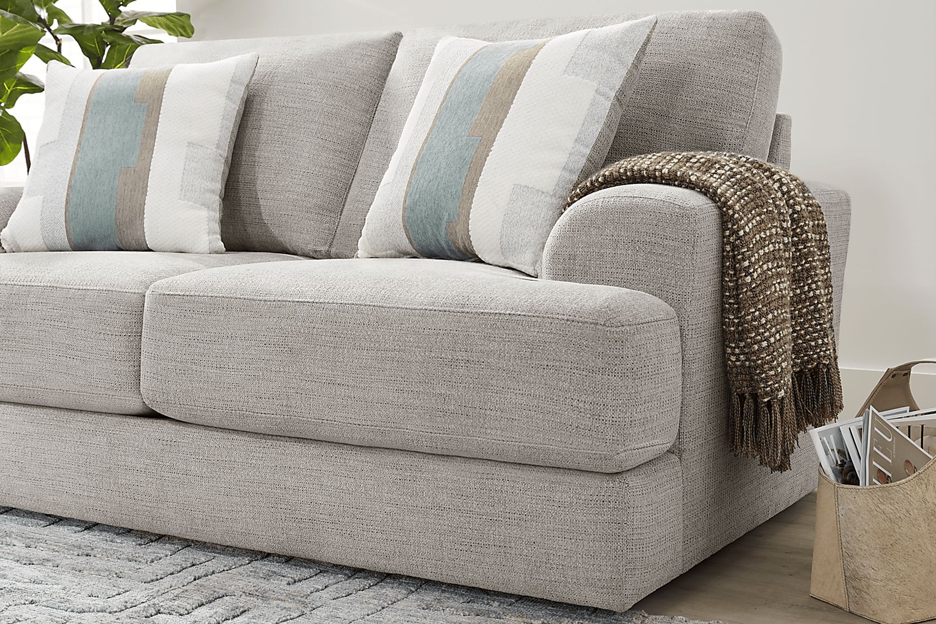 Brisbane Beige 7 Pc Living Room - Image 4