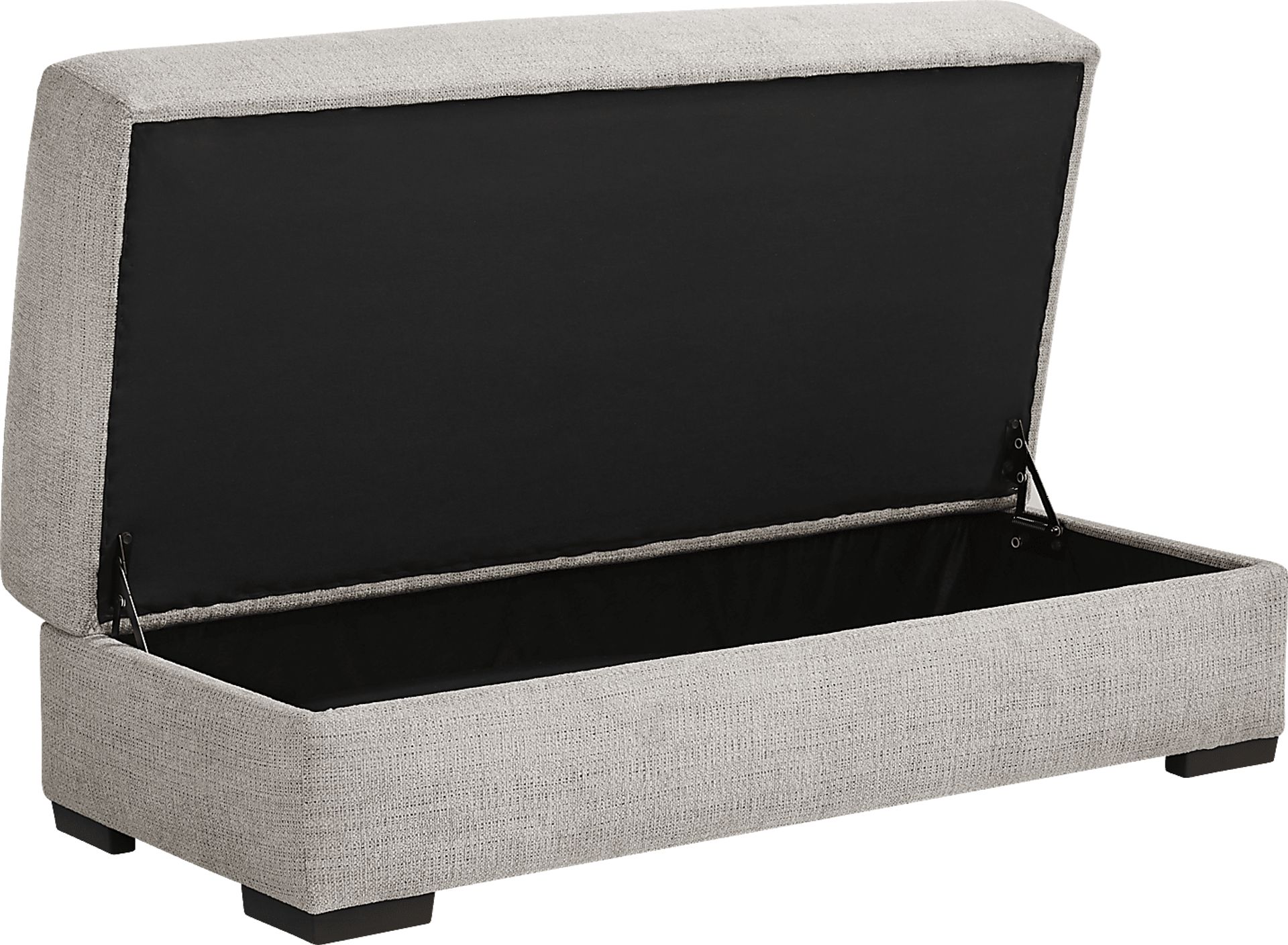 Brisbane Beige Storage Ottoman - Image 3