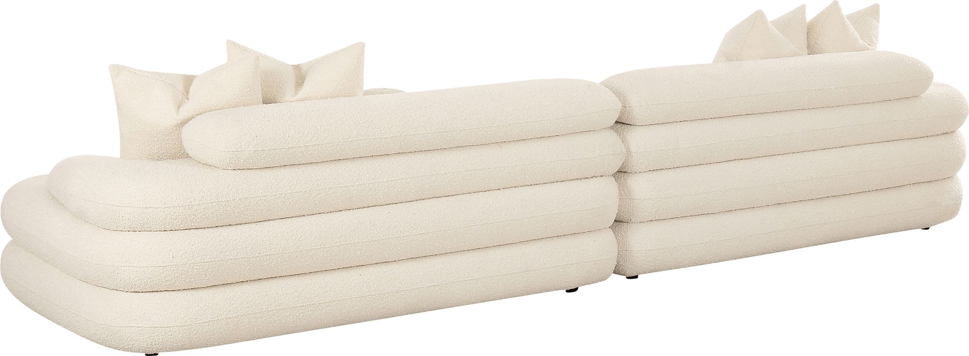 Briscoey Cream Sofa - Image 4