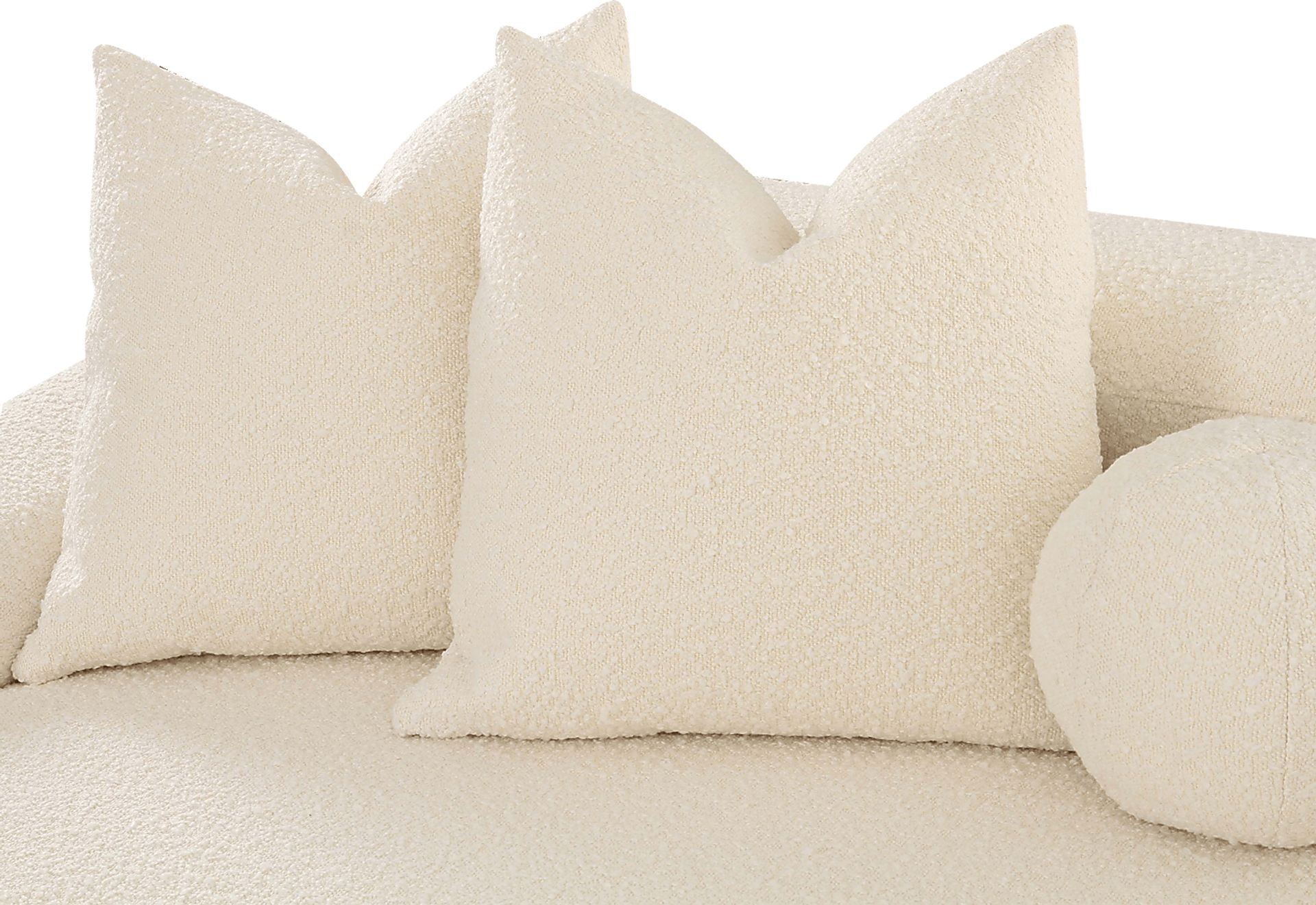Briscoey Cream Sofa - Image 5