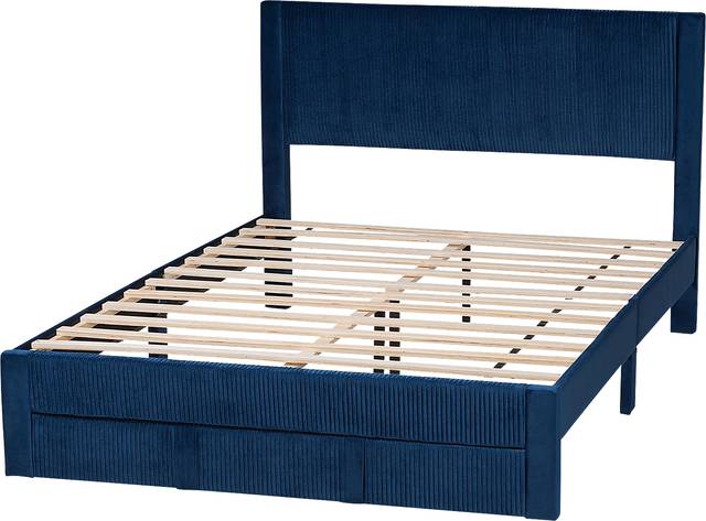 Briscon Navy Queen Bed - Thumbnail - Image 7