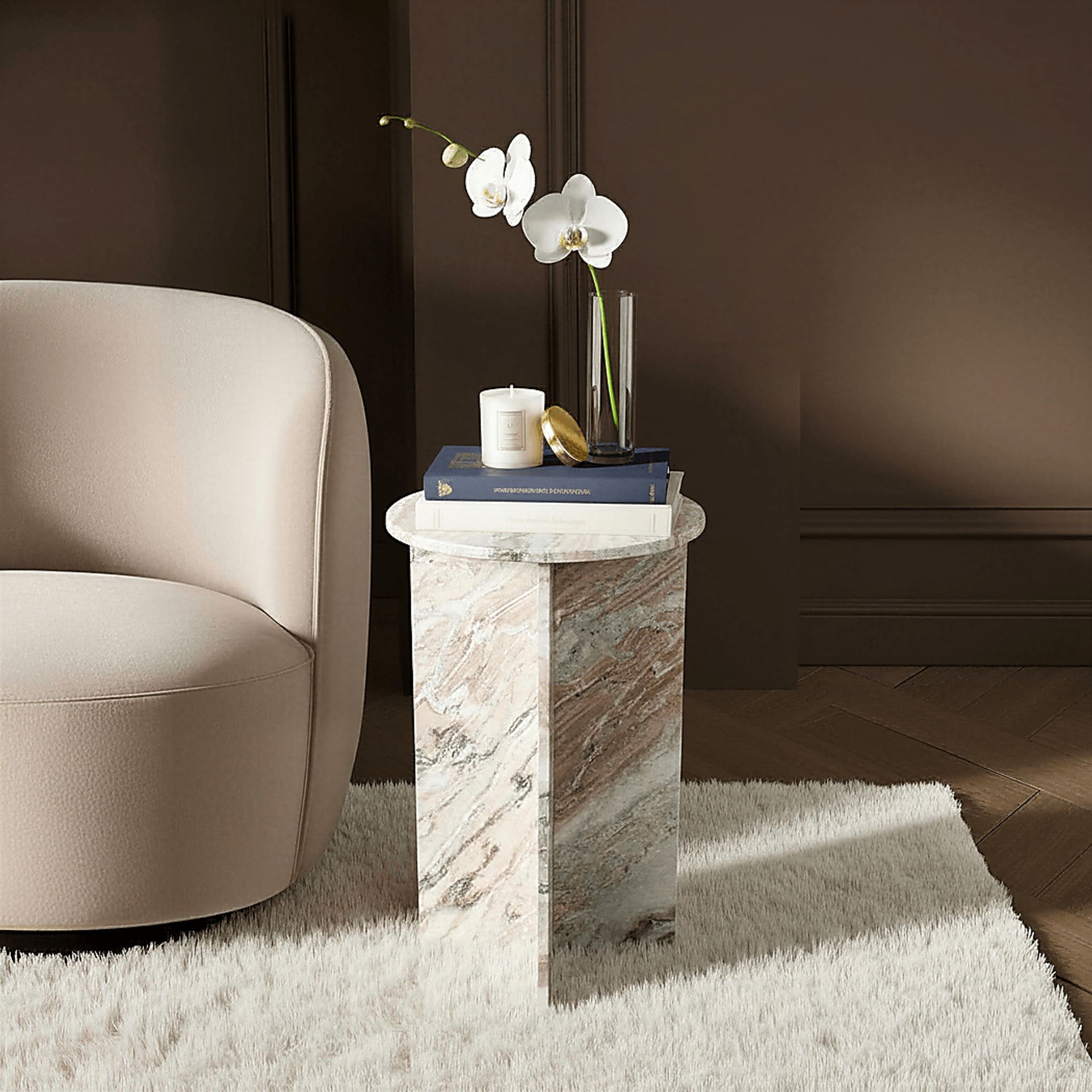 Briscott Beige Accent Table - Image 2