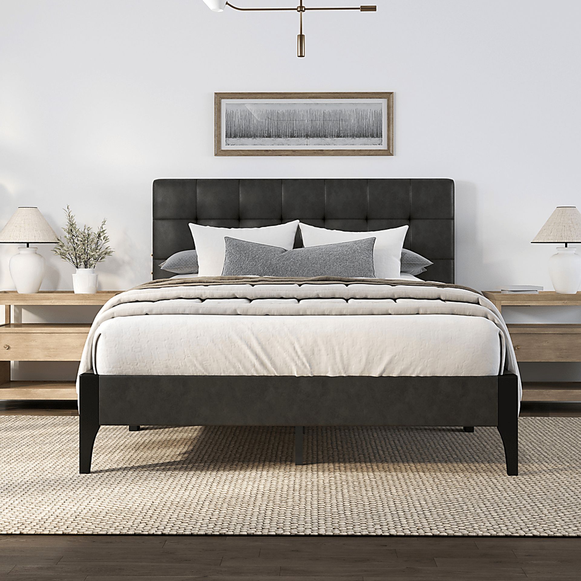 Brisea Gray Queen Bed - Image 3