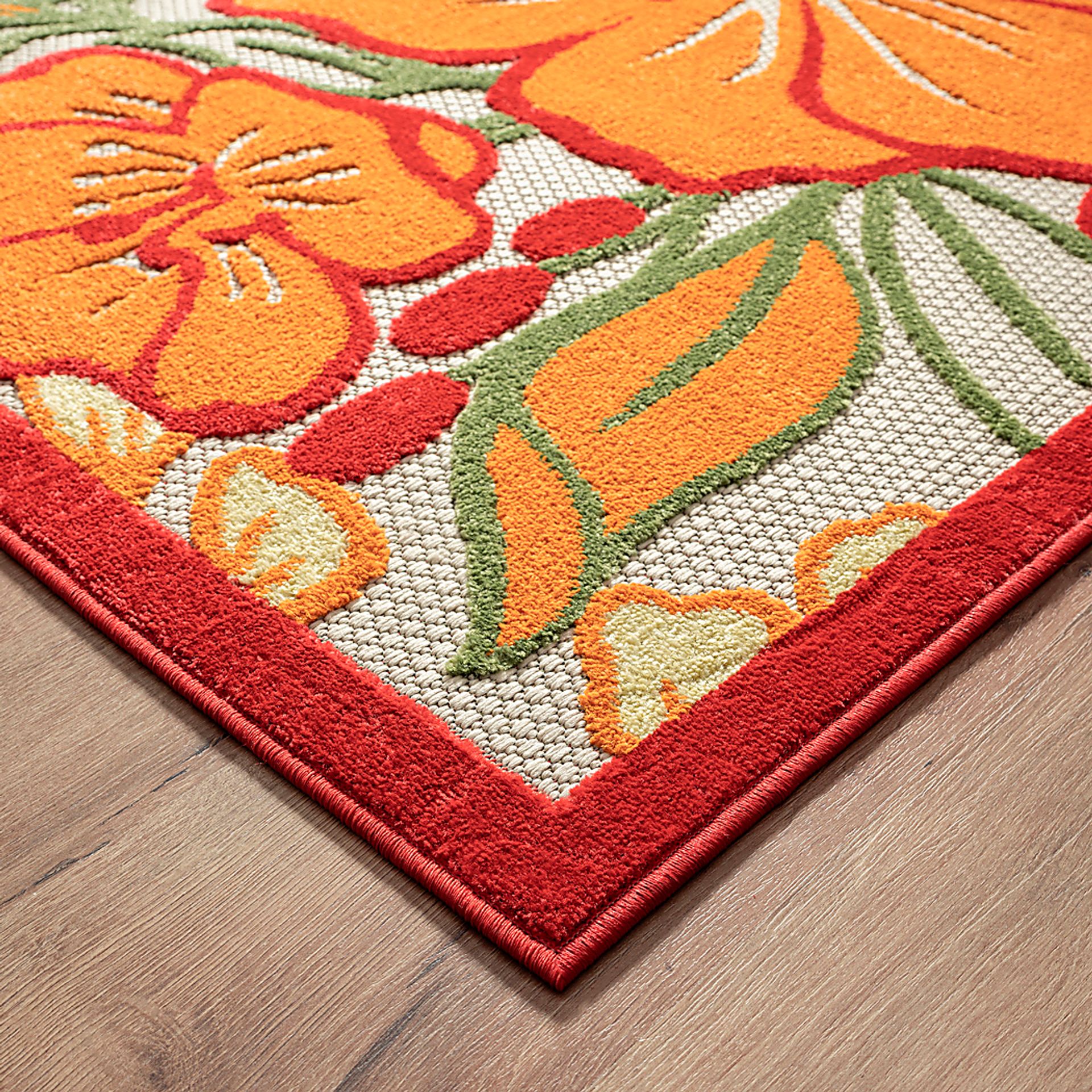 Brisside Gray/Multi 5' x 8' Indoor/Outdoor Rug - Image 4