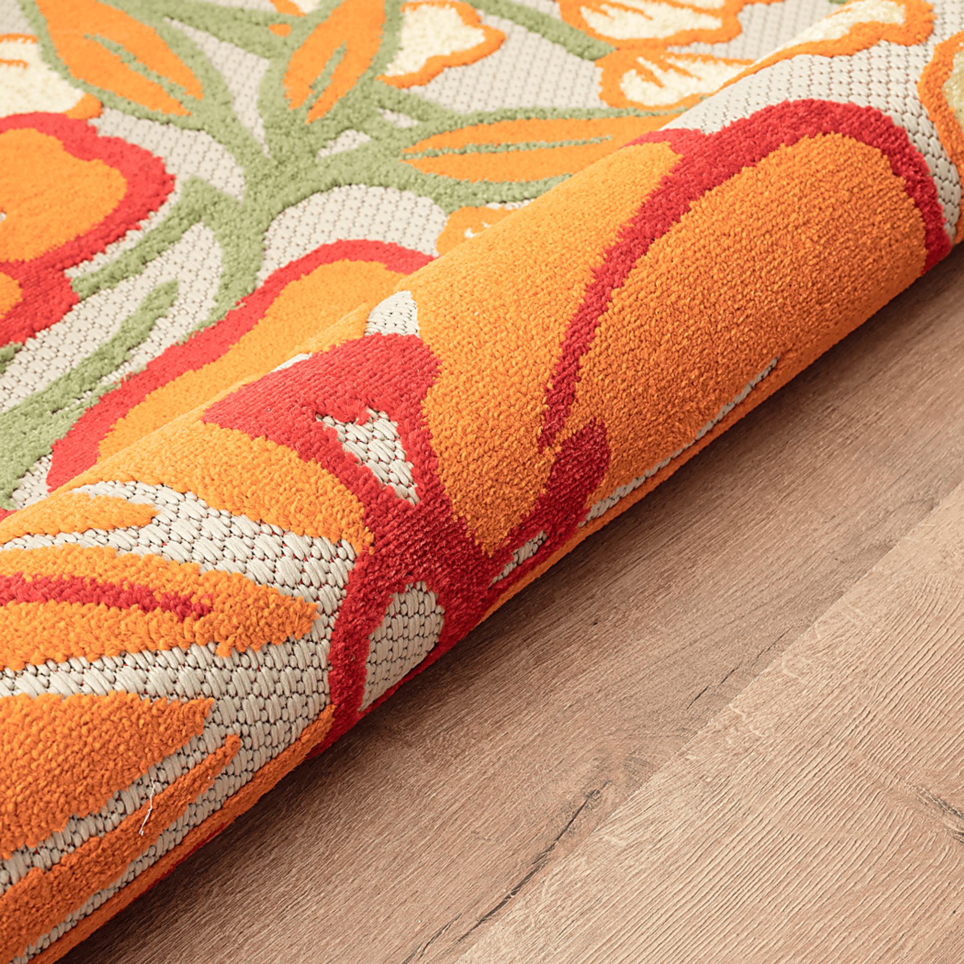 Brisside Gray/Multi 5' x 8' Indoor/Outdoor Rug - Image 6