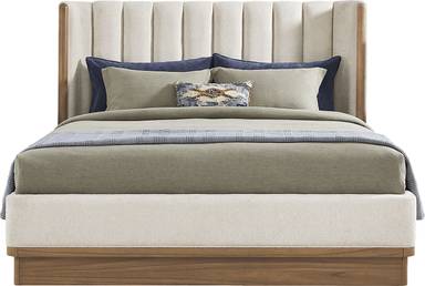 king upholstered bed