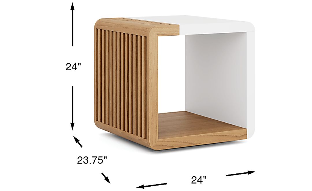 Bristol Bay Brown End Table