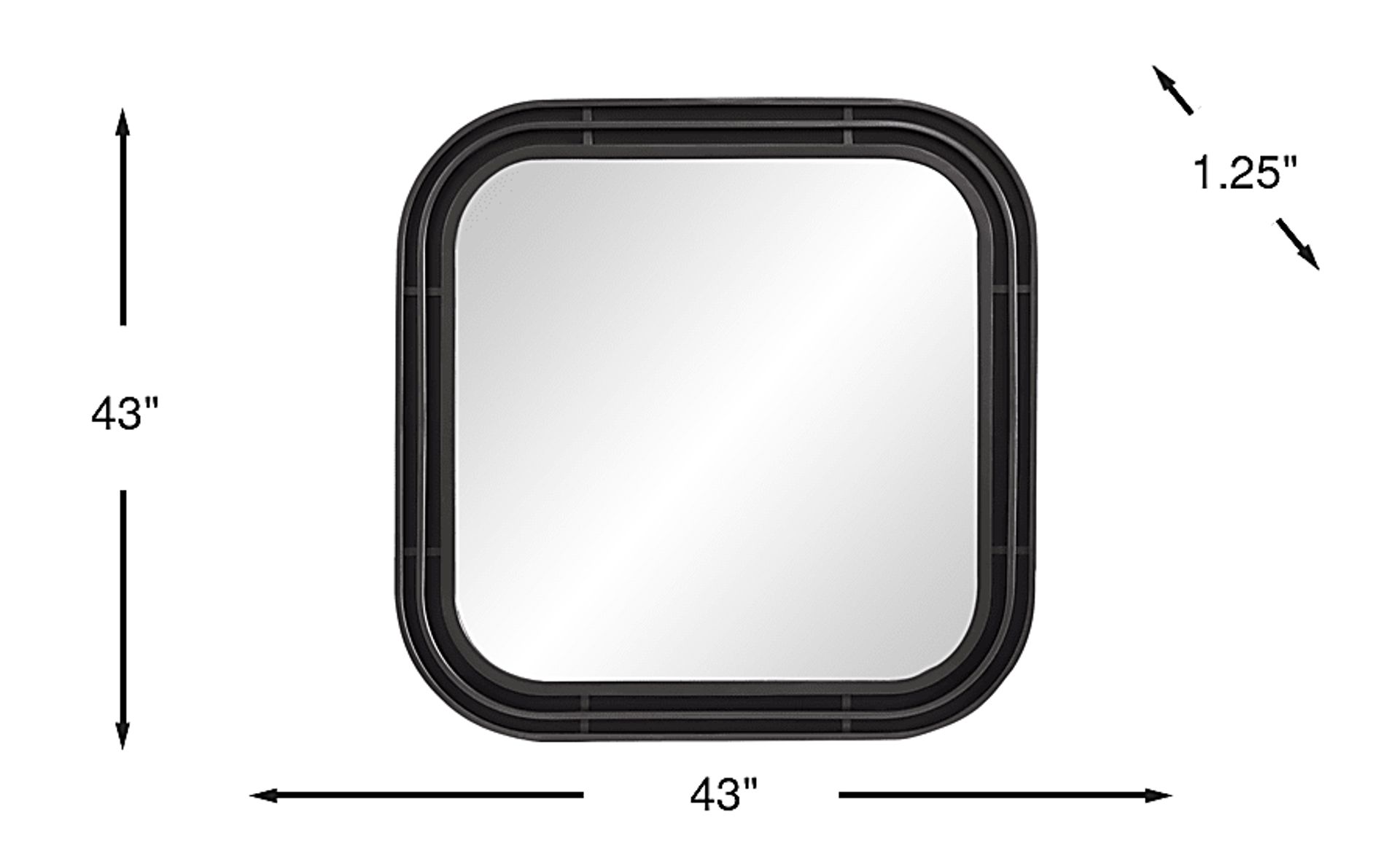 Dimension Image. Please refer to the Dimension Tab on this page for dimension details.