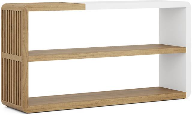Bristol Bay Brown Sofa Table - Thumbnail - Image 1