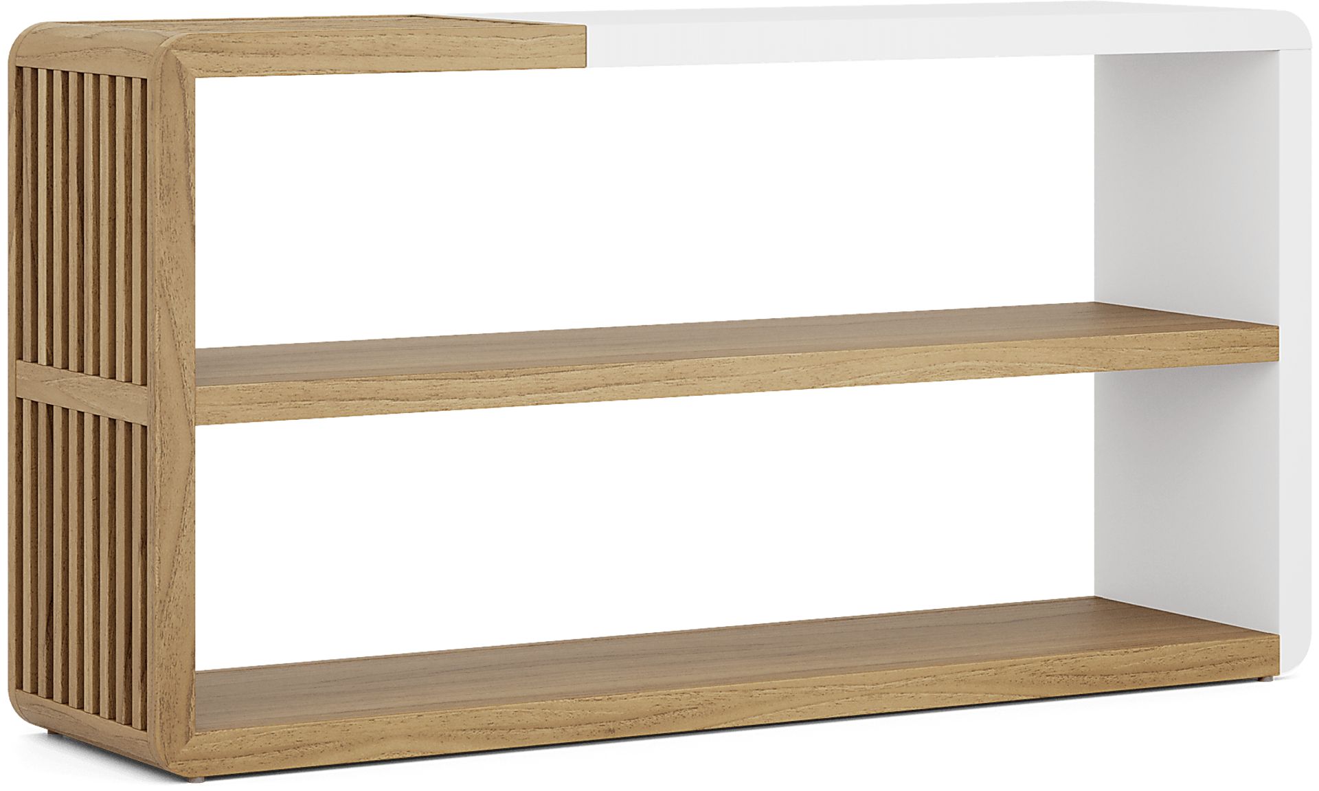 Bristol Bay Brown Sofa Table - Image 1