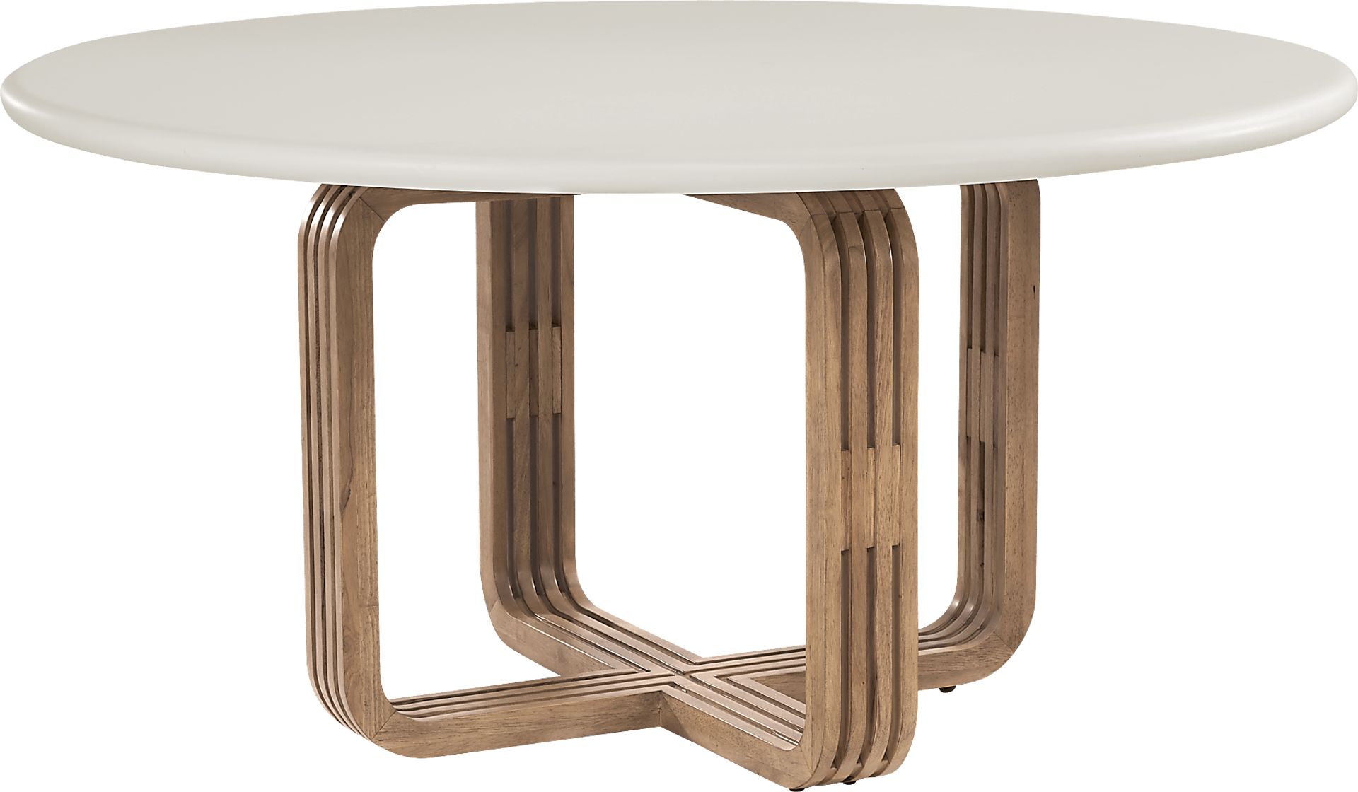 Bristol Bay White Round Dining Table - Image 1