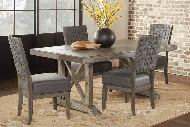 Bristow Charcoal 5 Pc Rectangle Dining Room - Thumbnail - Image 1