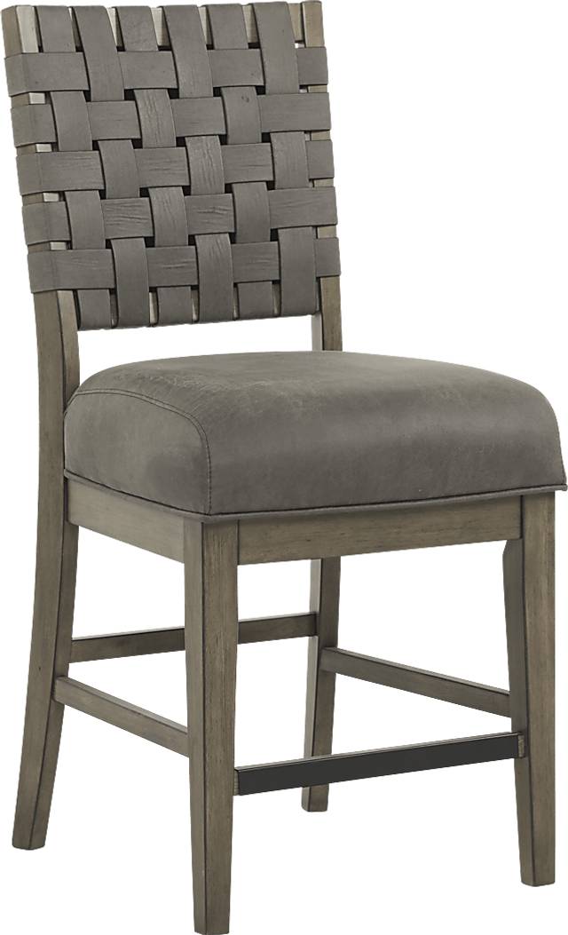 Bristow Charcoal Counter Height Stool - Thumbnail - Image 1