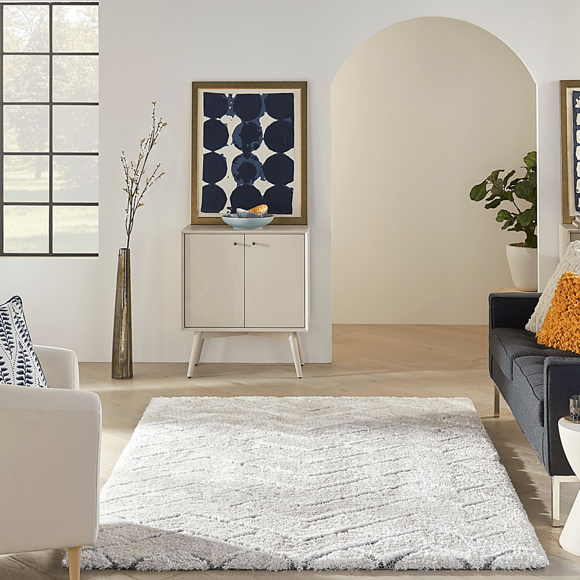 Britius Ivory/Gray 7'10 x 9'10 Rug - Image 2