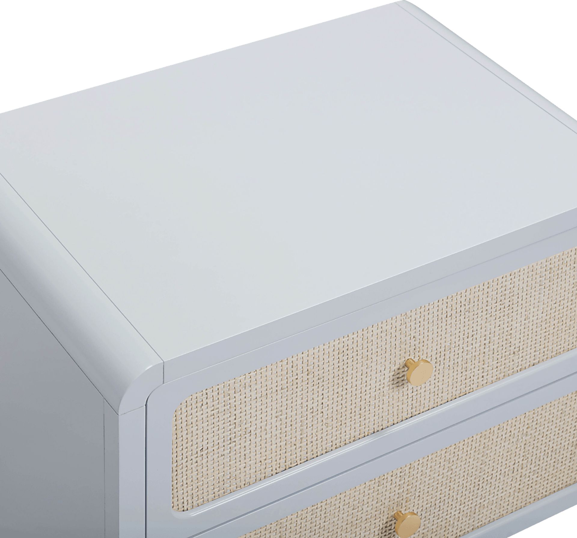 Britnie Blue Nightstand - Image 3