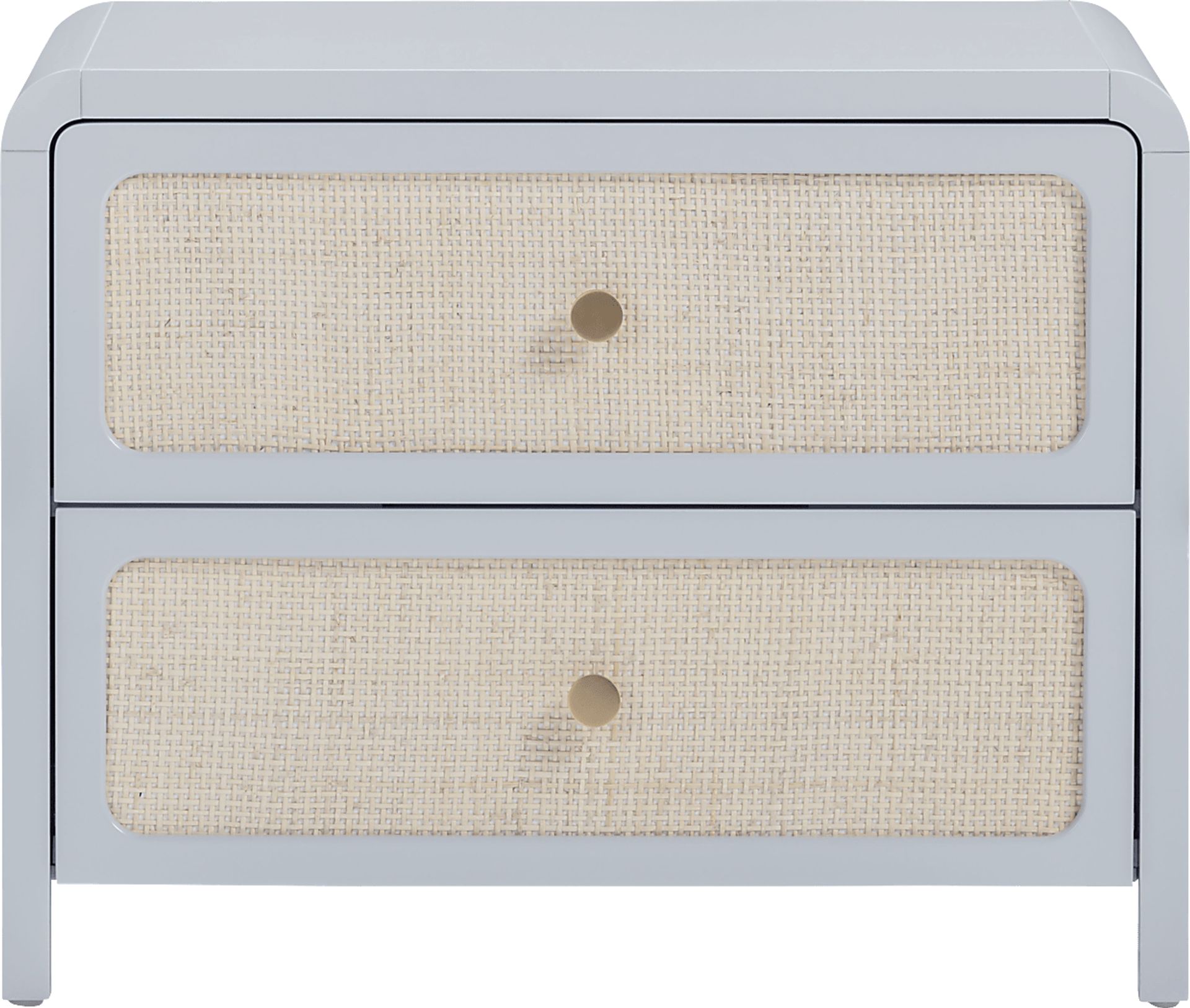 Britnie Blue Nightstand - Image 5