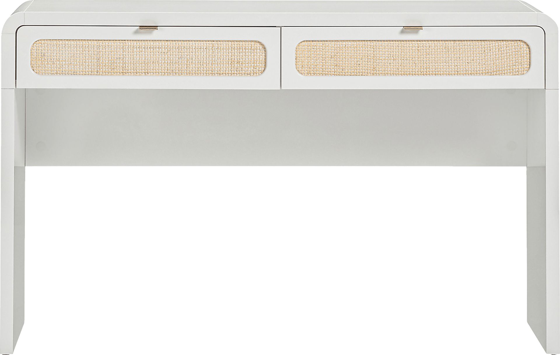 Britnie White Console Table - Image 4