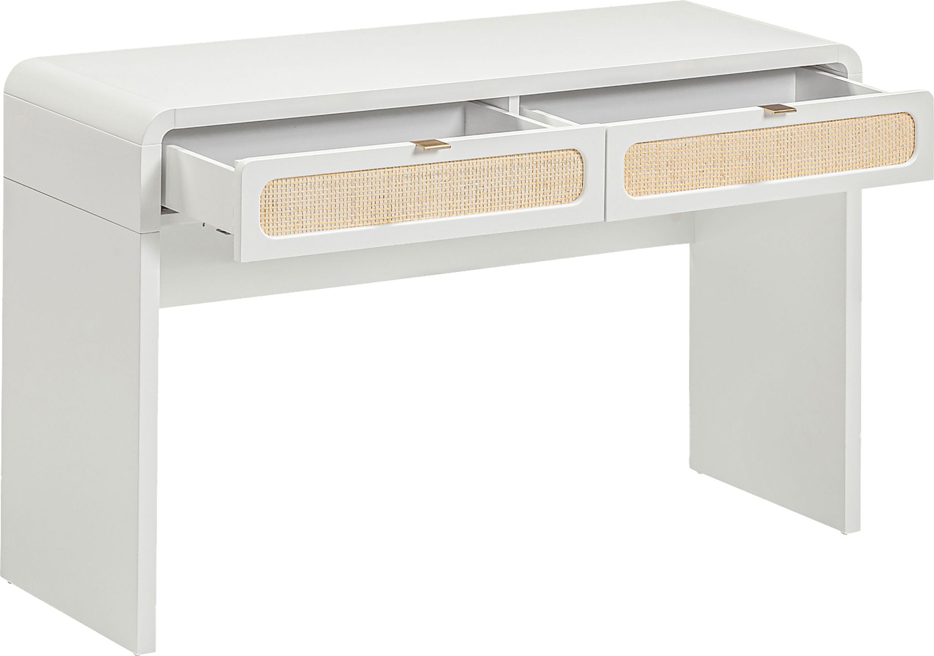Britnie White Console Table - Image 5