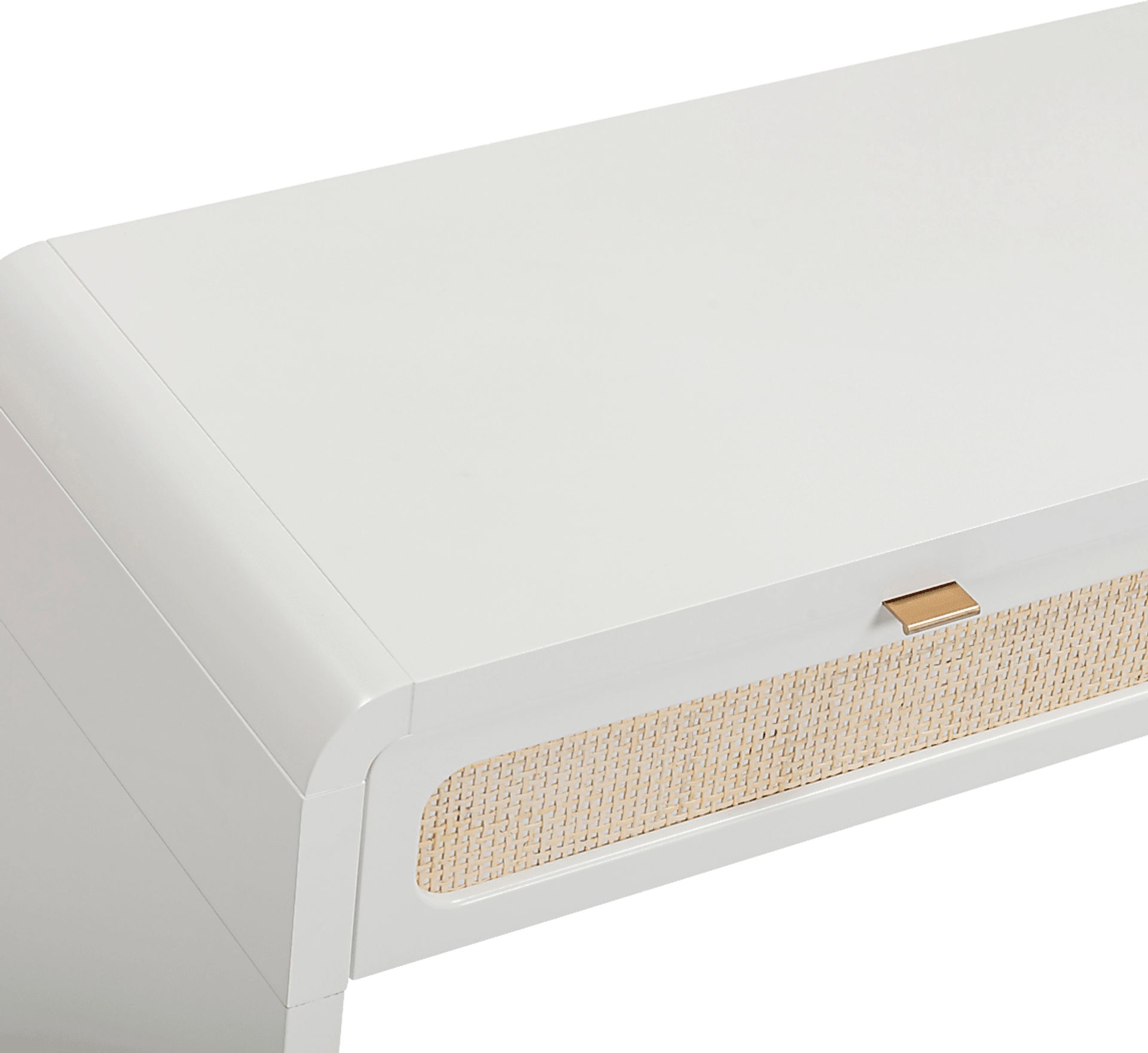 Britnie White Console Table - Image 6