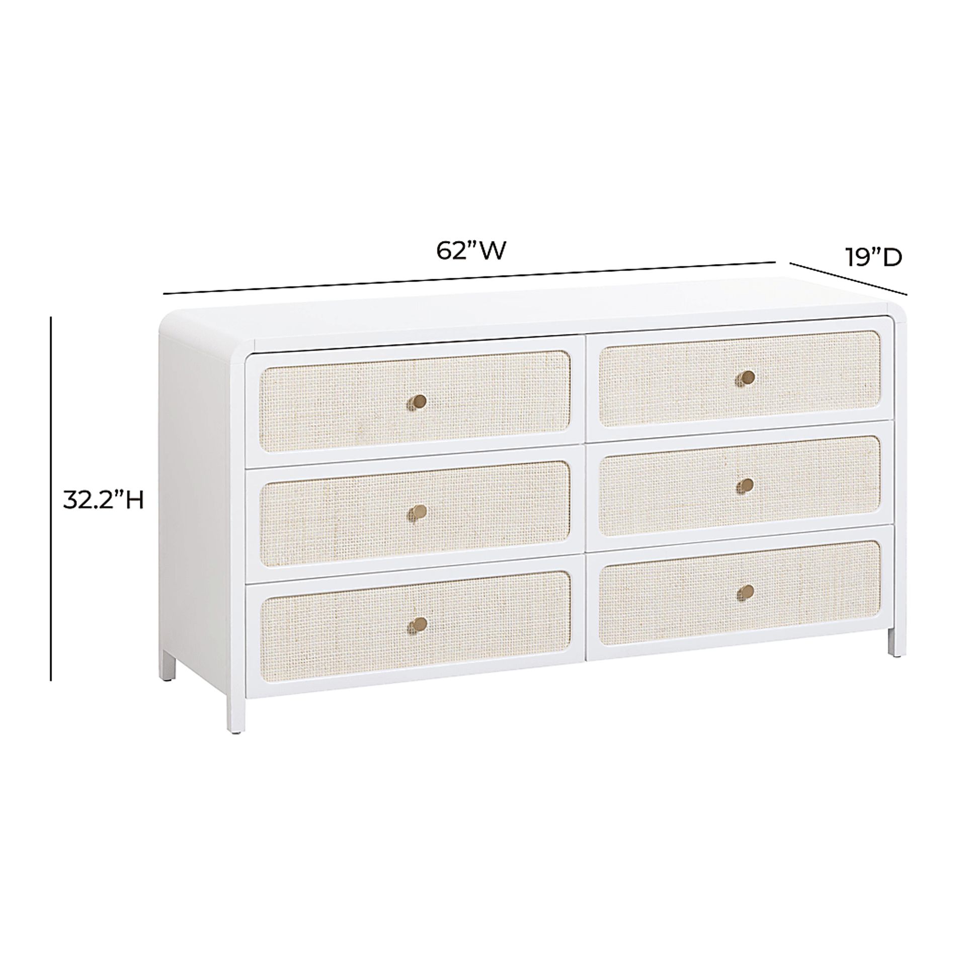 Britnie White Dresser - Image 7